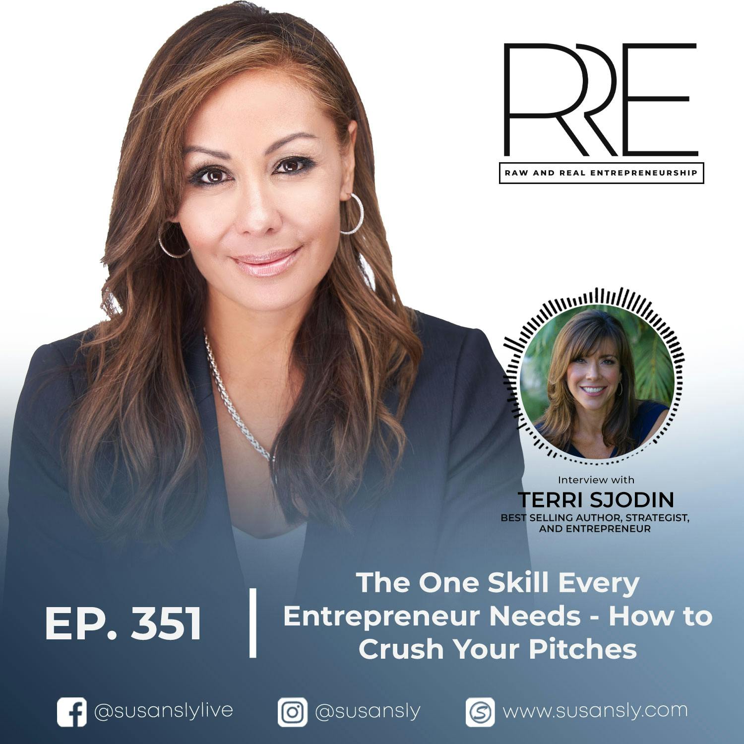The One Skill Every Entrepreneur Needs - How to Crush Your Pitches with Best Selling Author, Strategist, and Entrepreneur, Terri Sjodin