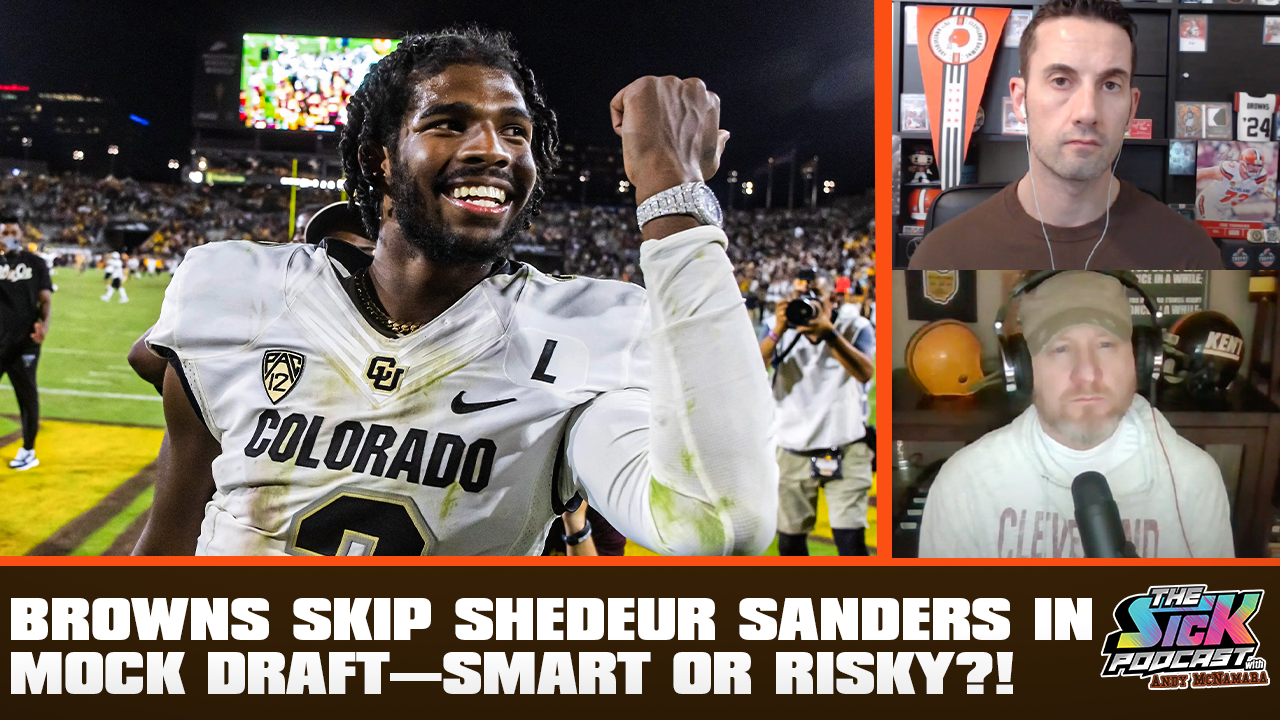 Browns Talk #117 - Browns Skip Shedeur Sanders in Mock Draft—Smart or Risky?! episode artwork