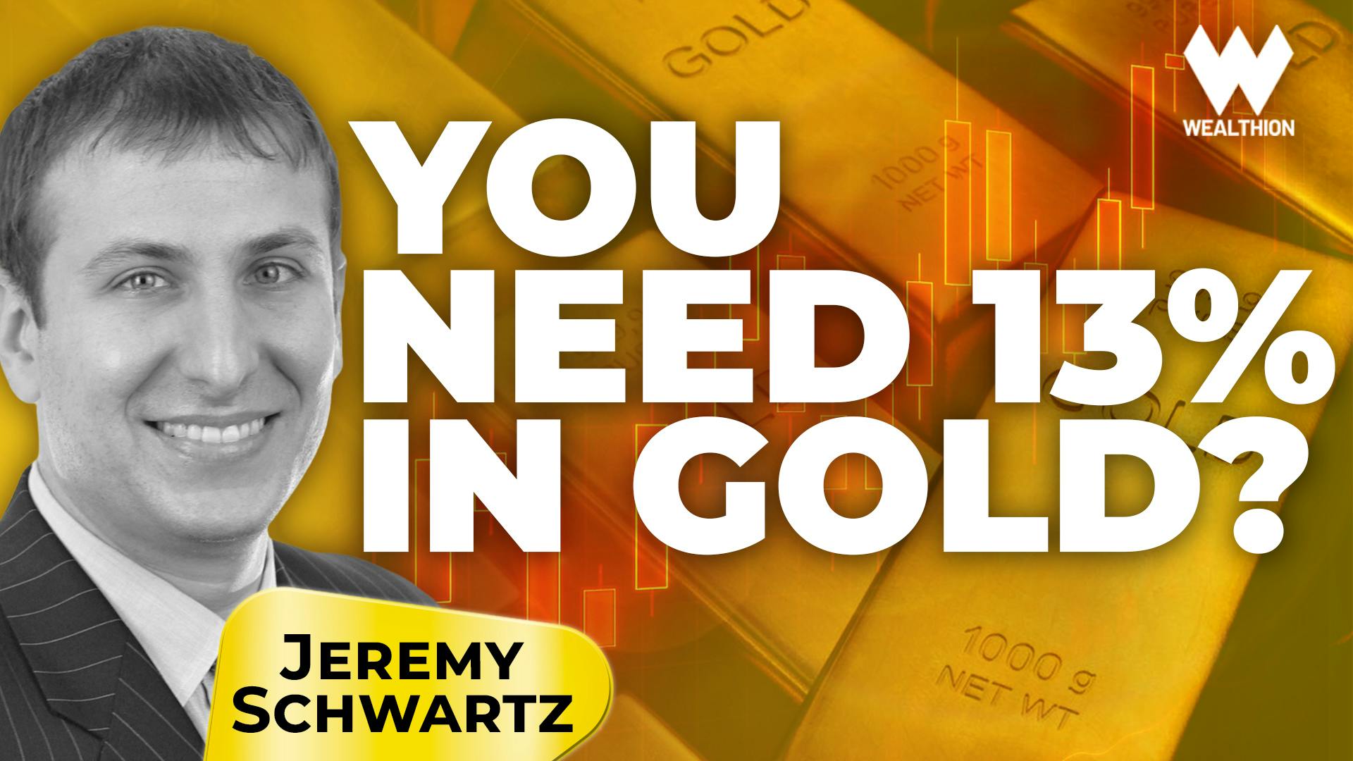 Gold Is 10% Underweight in Most Portfolios — WisdomTree's CIO on What to Own Now | Jeremy Schwartz Gold Is 10% Underweight in Most Portfolios — WisdomTree's CIO on What to Own Now | Jeremy Schwartz