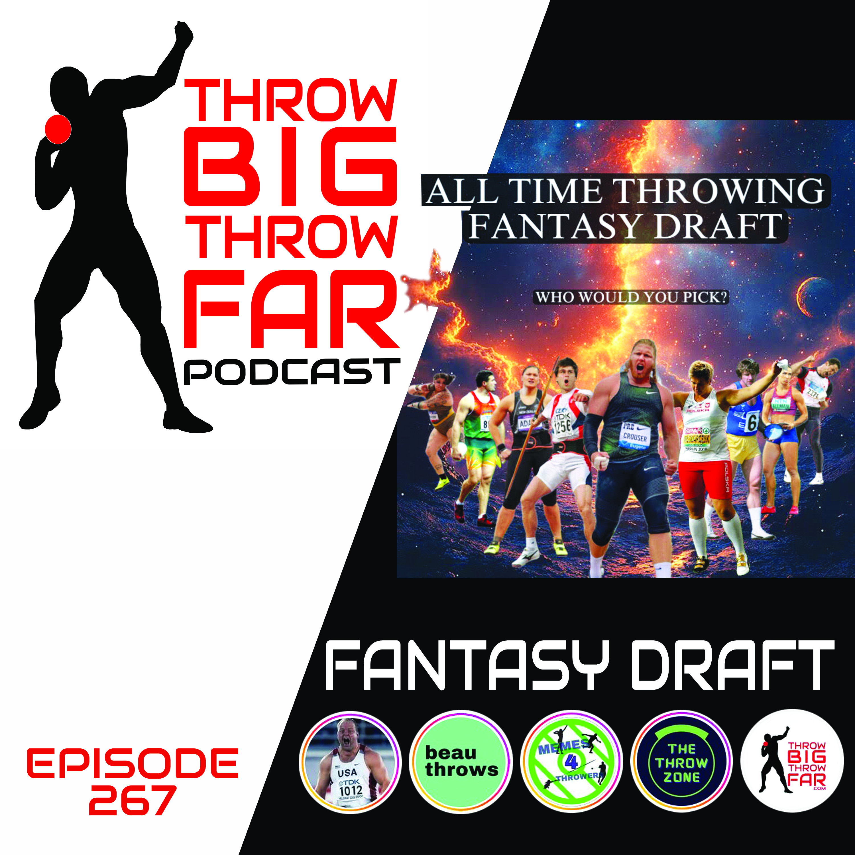 Ep267: THROWING FANTASY DRAFT
