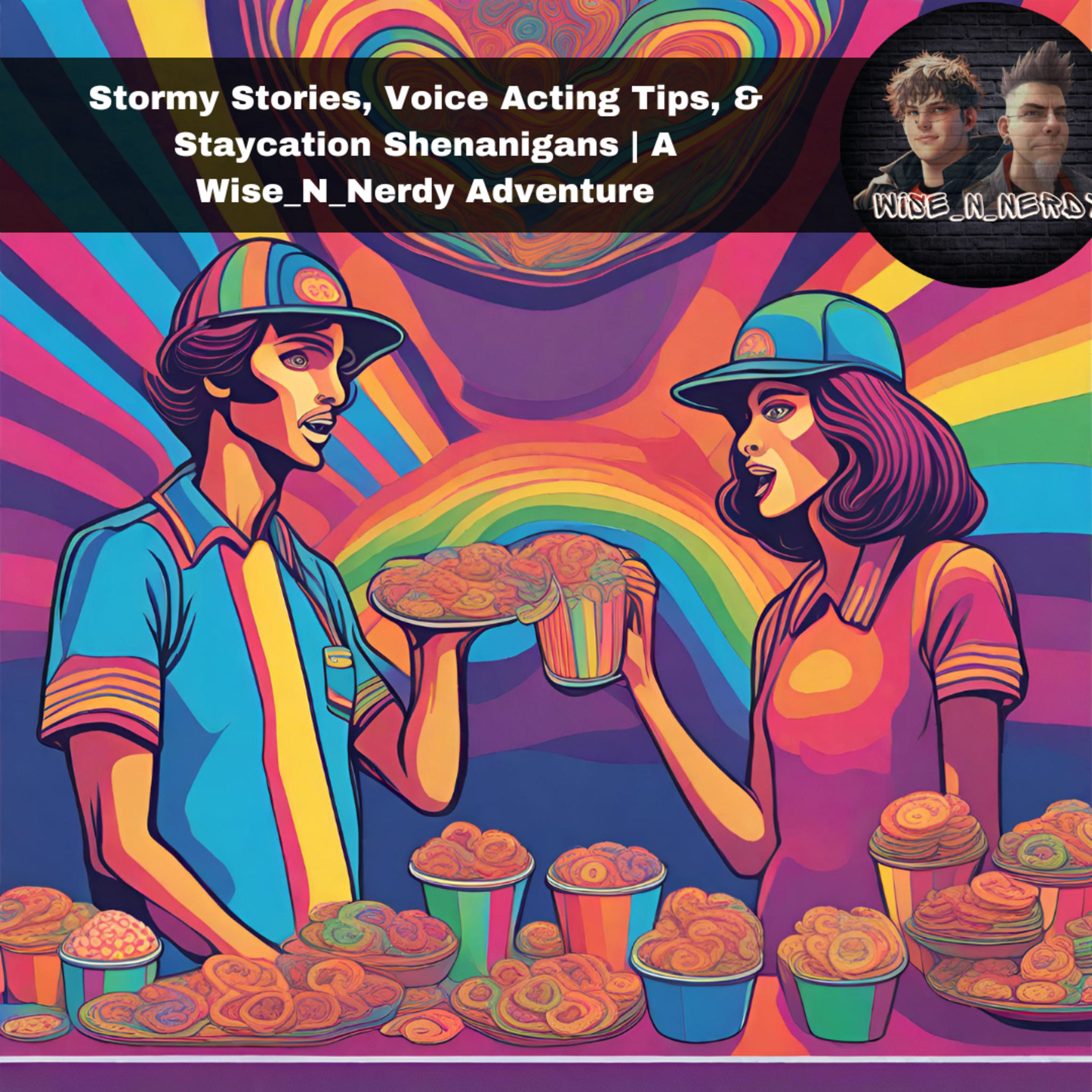 Stormy Stories, Voice Acting Tips, & Staycation Shenanigans | A Wise_N_Nerdy Adventure episode artwork