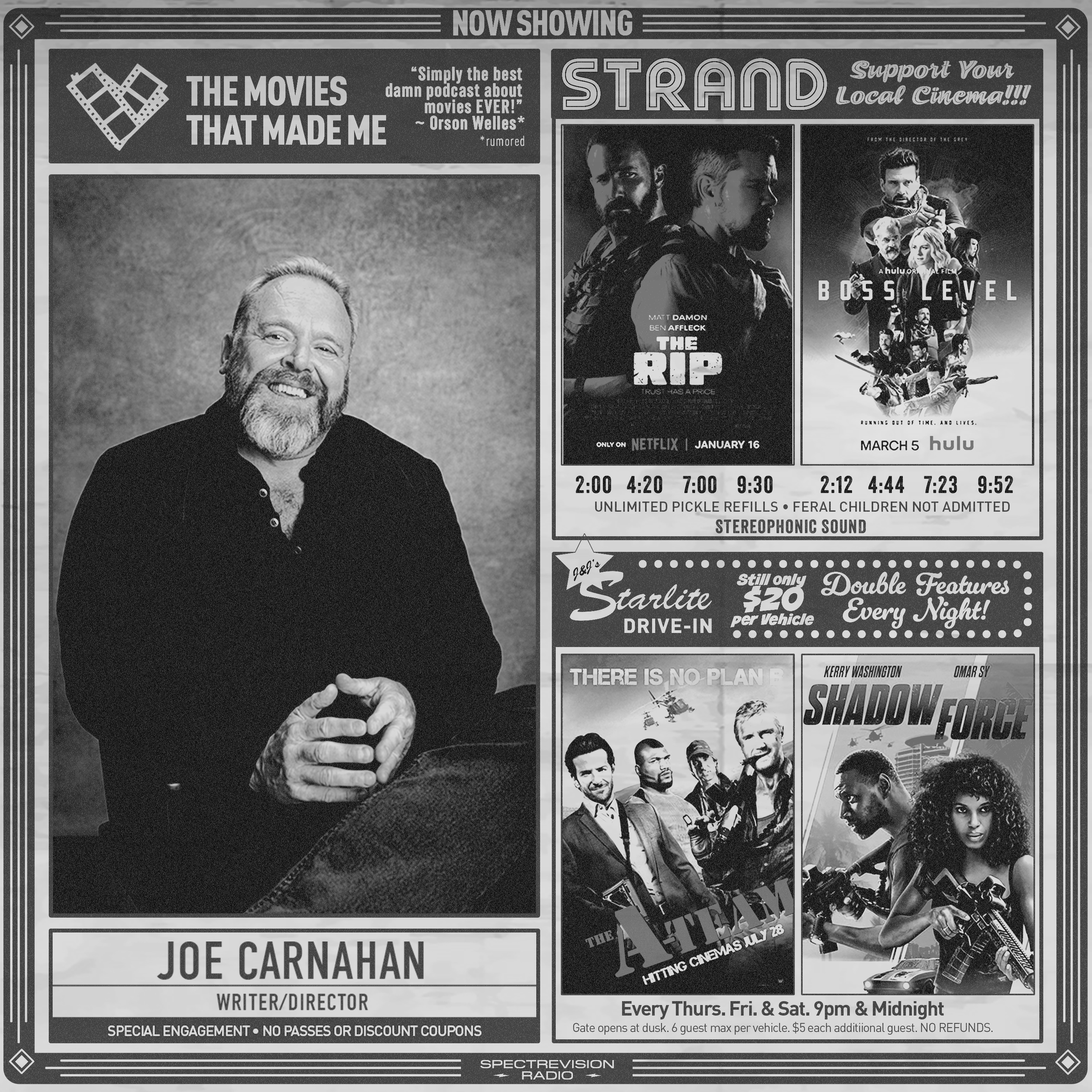 THE RIP writer/director Joe Carnahan