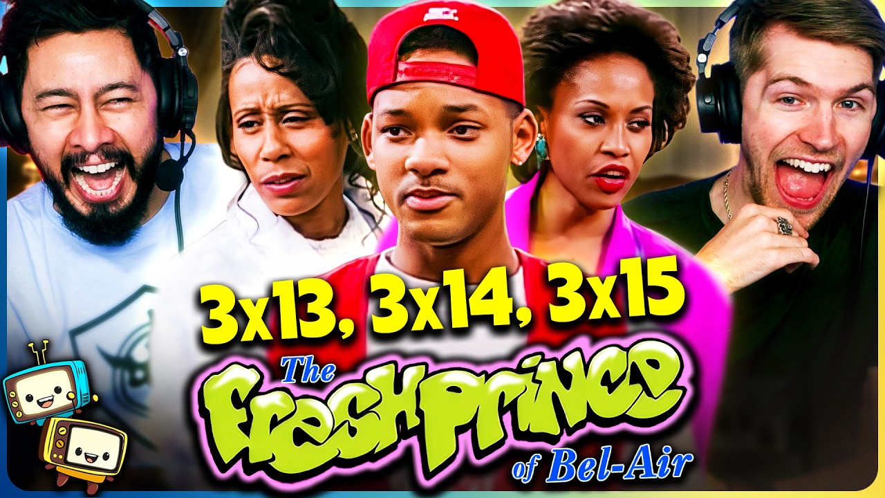 THE FRESH PRINCE OF BEL-AIR (1992) 3x13, 3x14 & 3x15 Reaction! | Will Smith w/ Jaby Koay episode artwork