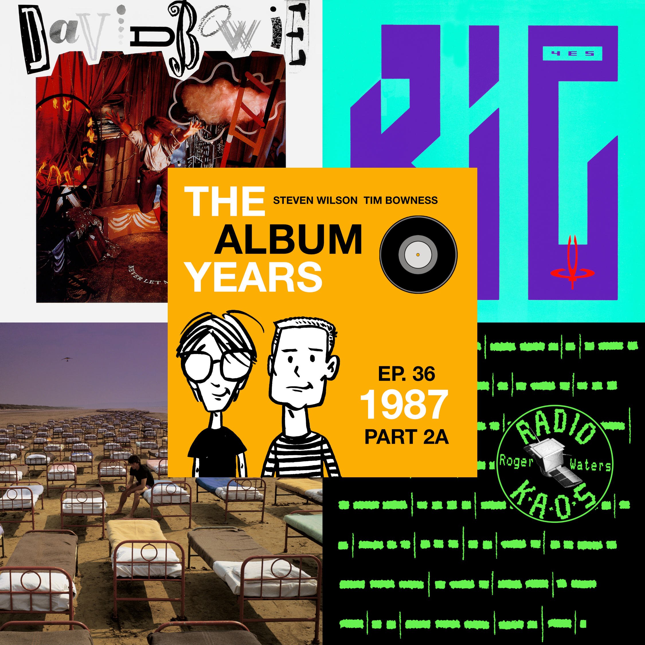 #36 (1987 Part 2A) Pink Floyd, Roger Waters, David Bowie, Yes & more