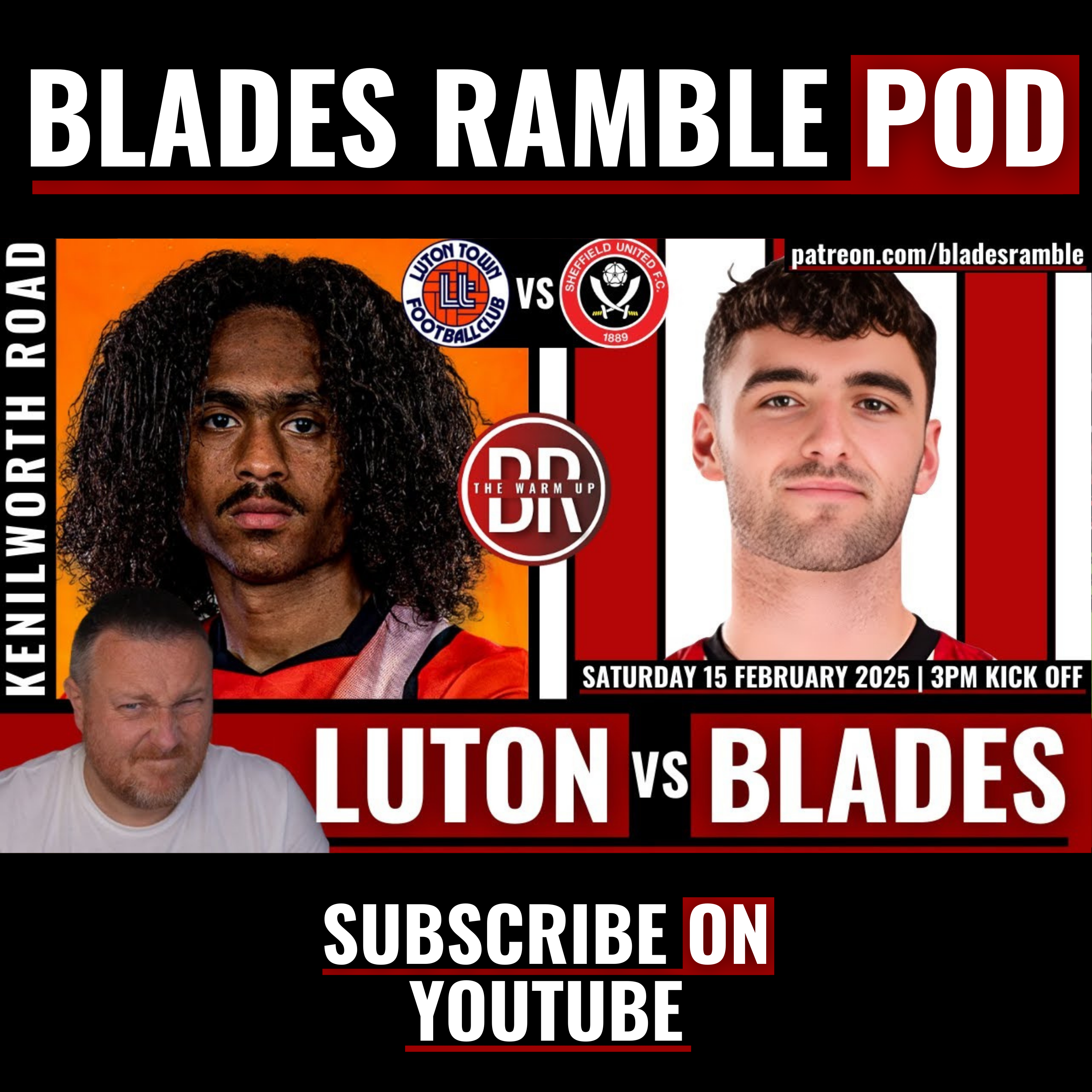 LUTON vs BLADES!! | THE WARM UP! | MATCH PREVIEW
