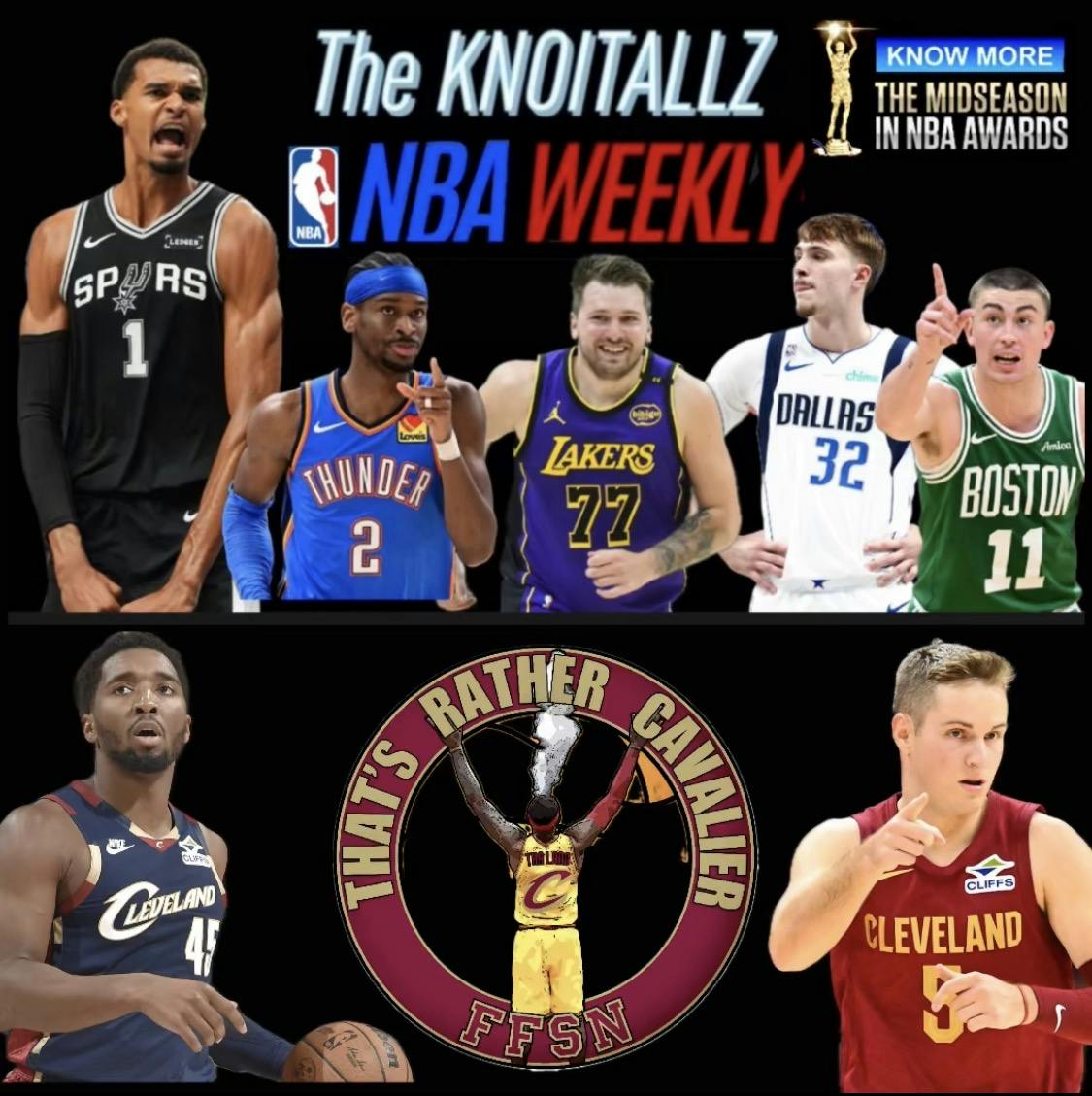 That’s Rather Cavalier: The 2025-2026 NBA Midseason Awards