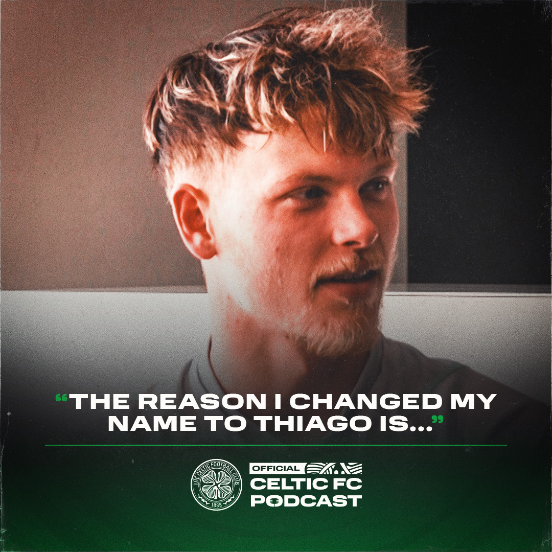 Celtic FC's Odin Thiago Holm on the reason behind his name change