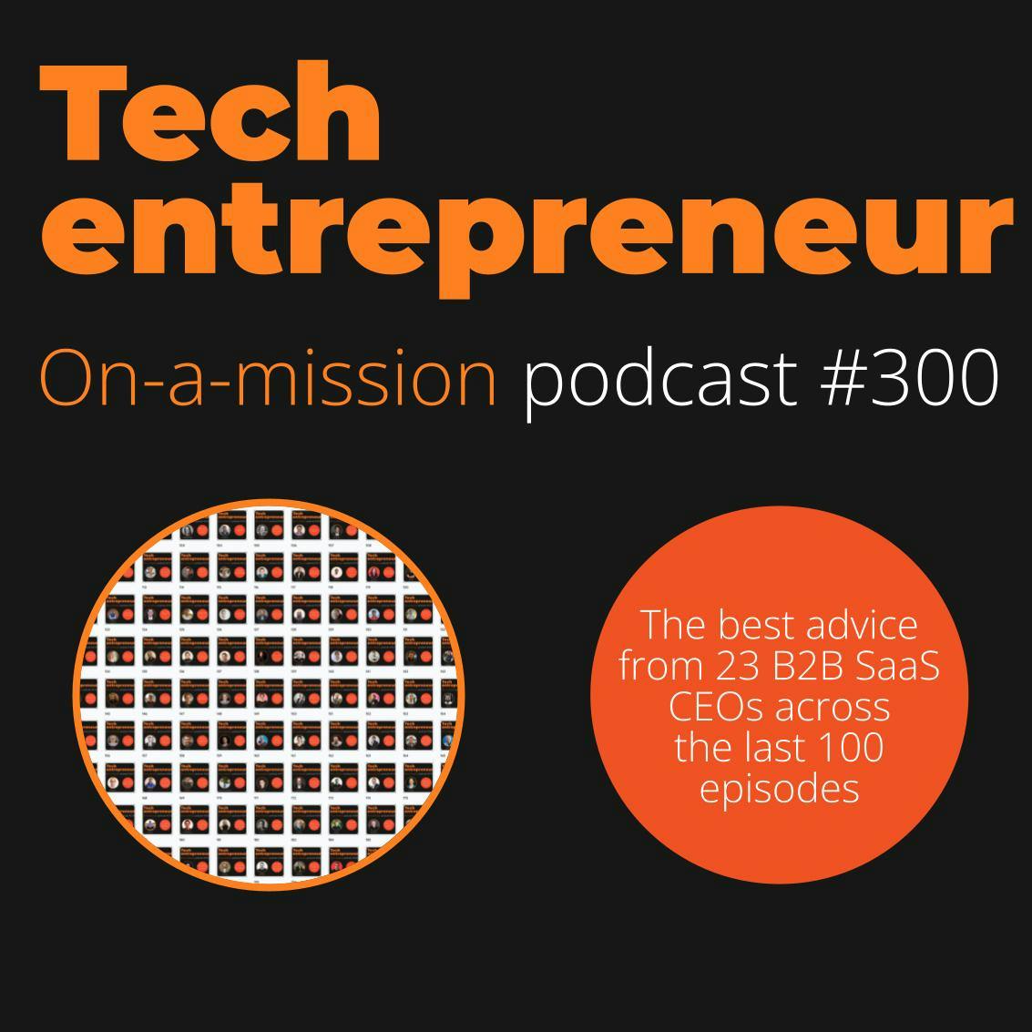 #300 - The most valuable advice from 23 B2B SaaS CEOs