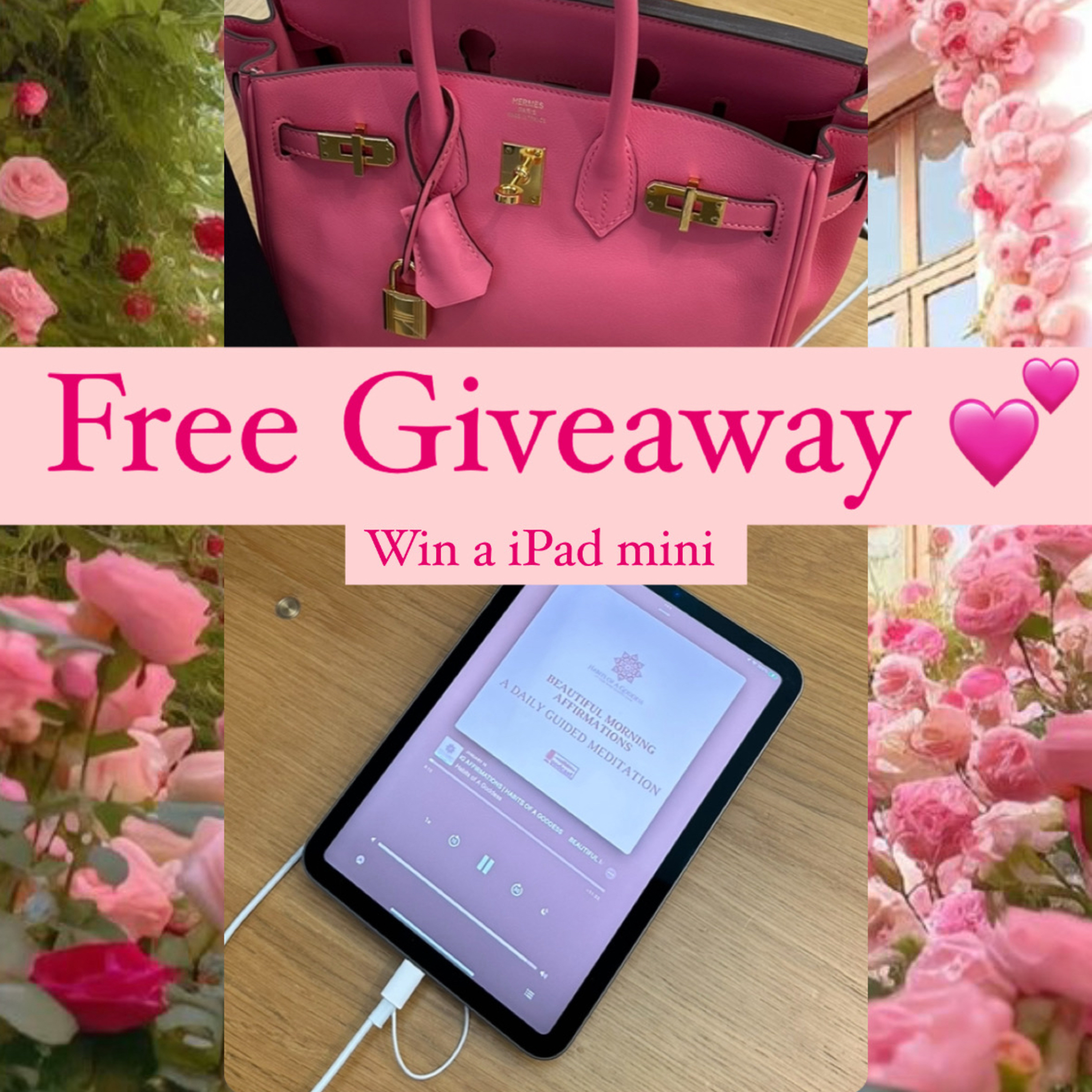 WIN A FREE IPAD MINI INSTAGRAM GIVEAWAY | HABITS OF A GODDESS