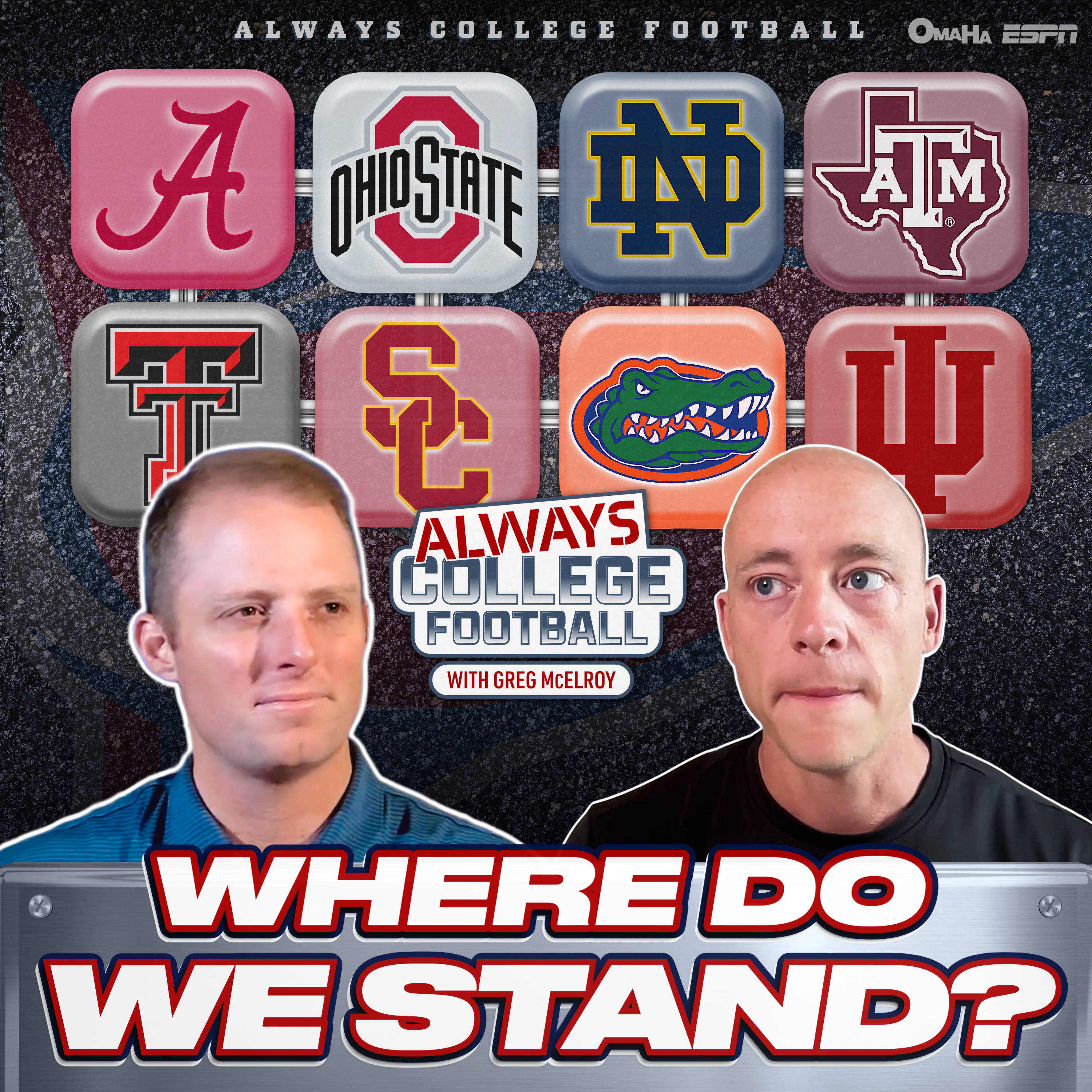 Ohio St’s dominance, Texas/Oklahoma, Bama’s future & more with Greg McElroy & Josh Pate | Always College Football