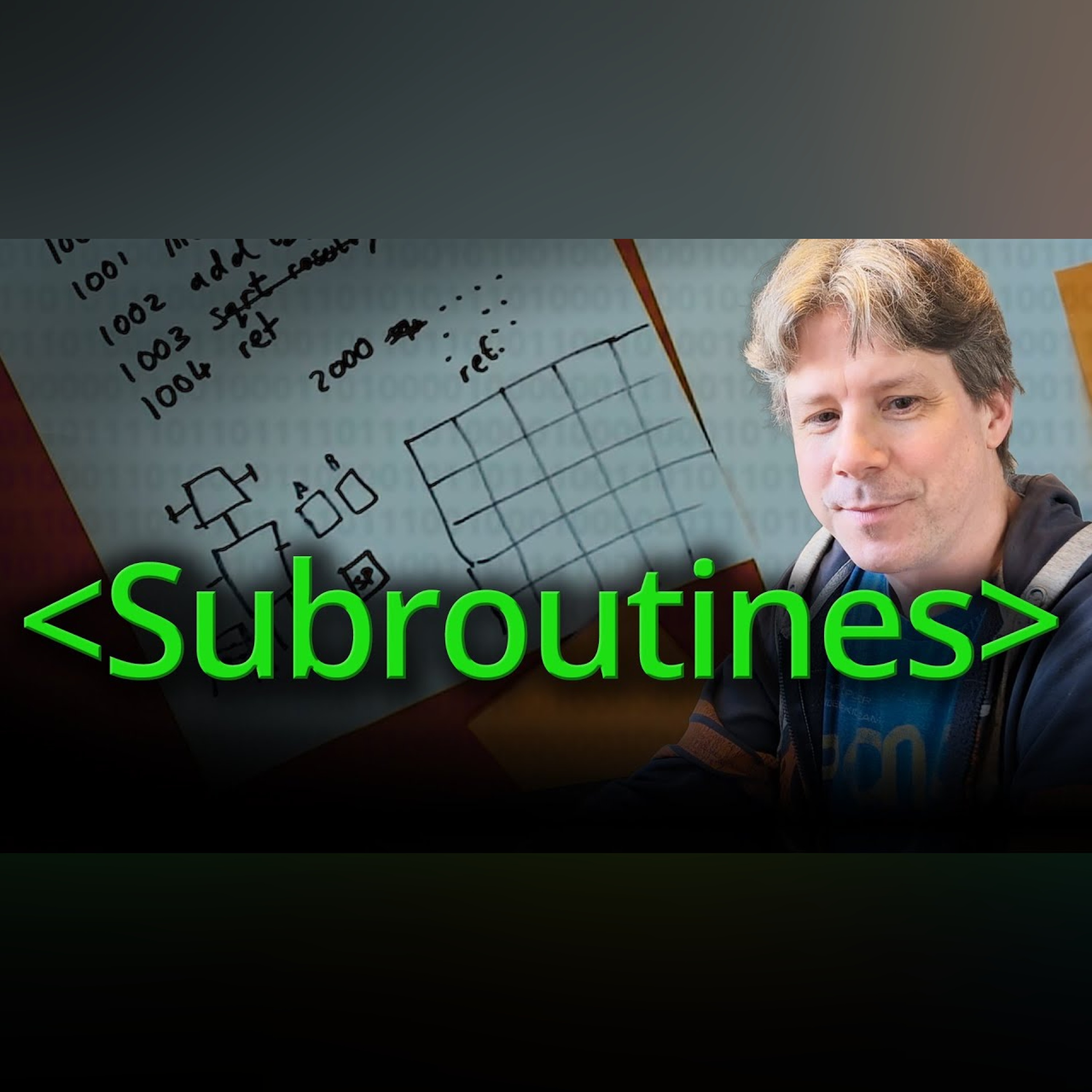 Subroutines in Low Level Code - Computerphile episode artwork