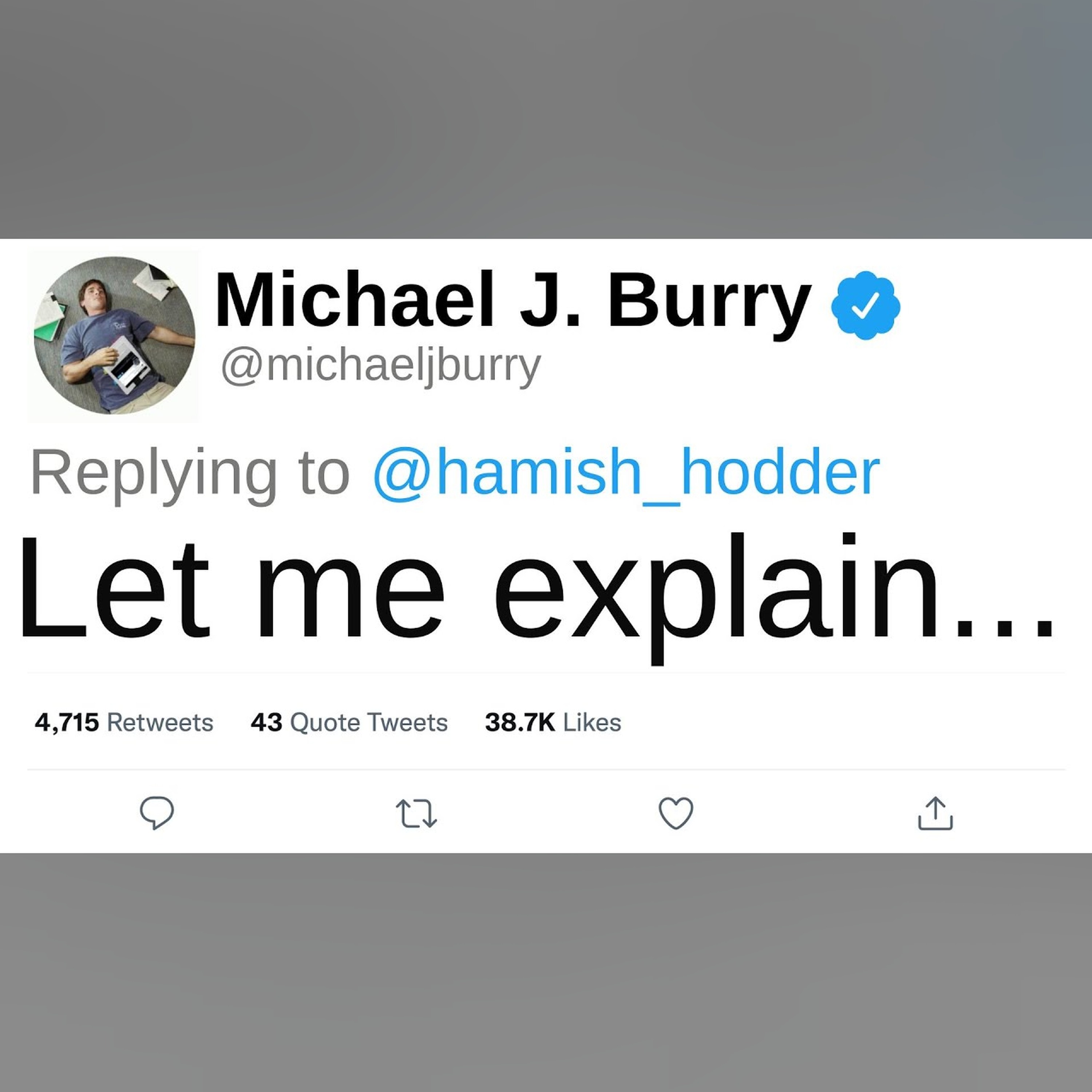 Michael Burry Responds: Cryptic ‘Christmas Recession’ Tweet Explained