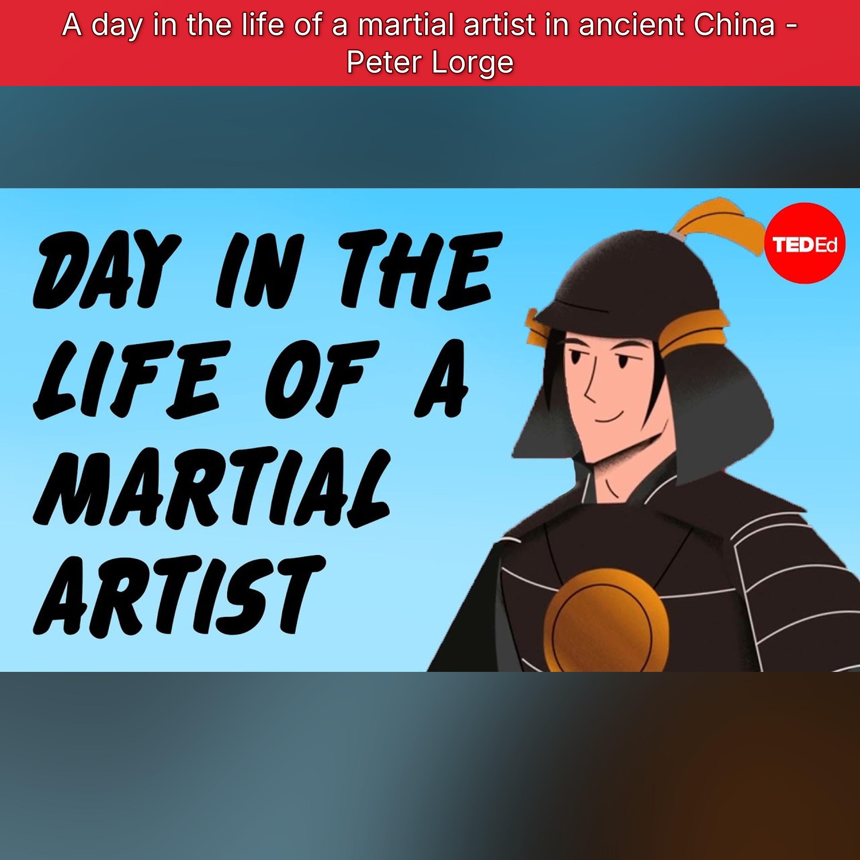 A day in the life of a martial artist in ancient China - Peter Lorge episode artwork