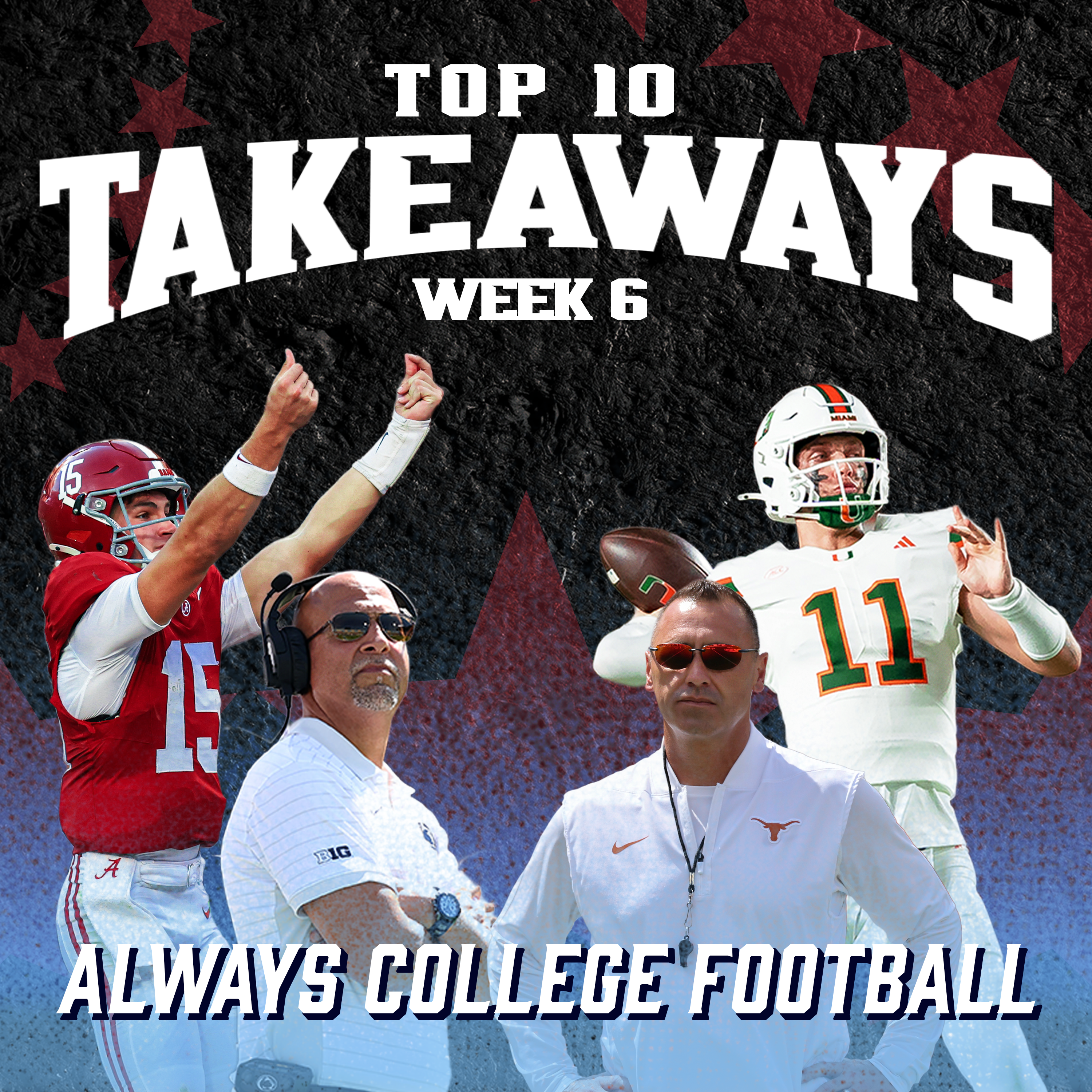 Greg McElroy’s Top 10 takeaways from week 6 | Always College Football