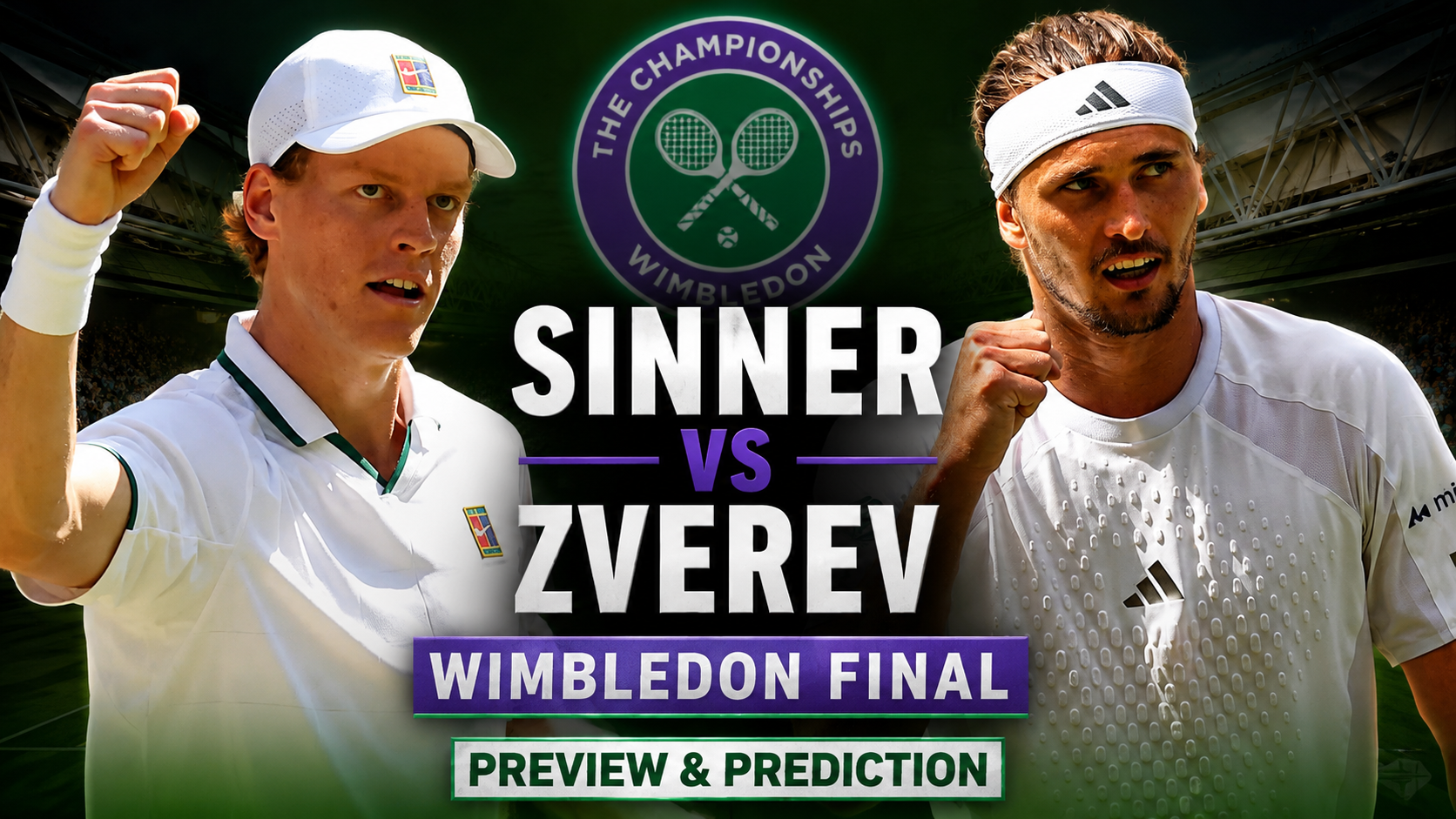Jannik Sinner vs Alexander Zverev | Wimbledon Final 2026 | Preview & Prediction episode artwork
