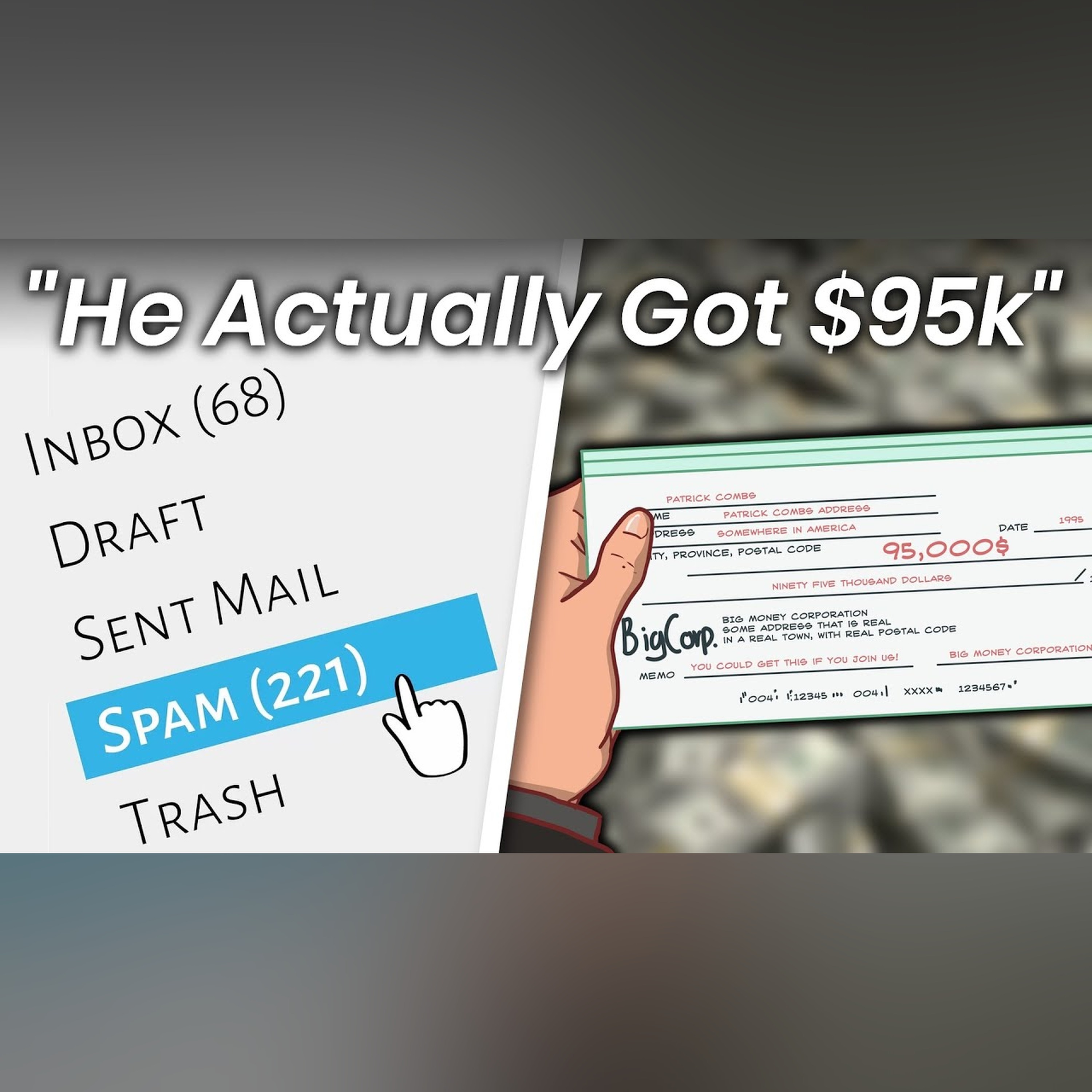 This is what happens when you deposit a fake cheque from a spam email episode artwork