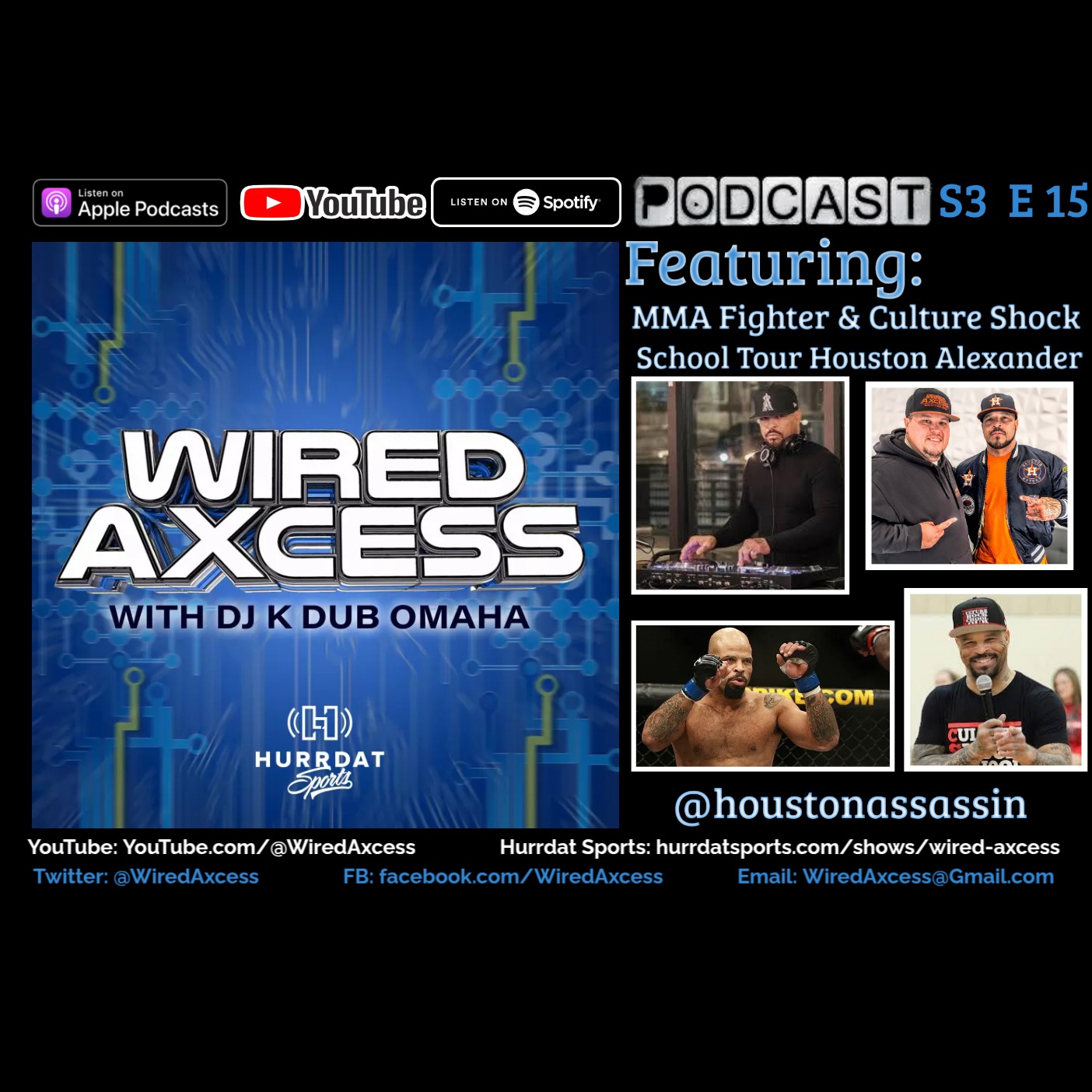 MMA Fighter Houston Alexander | Culture Shock School Tour episode artwork