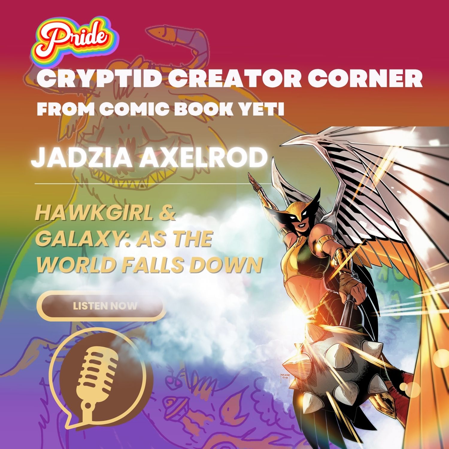 Cryptid Creator Corner from Comic Book Yeti - A Comic Book Interview Podcast