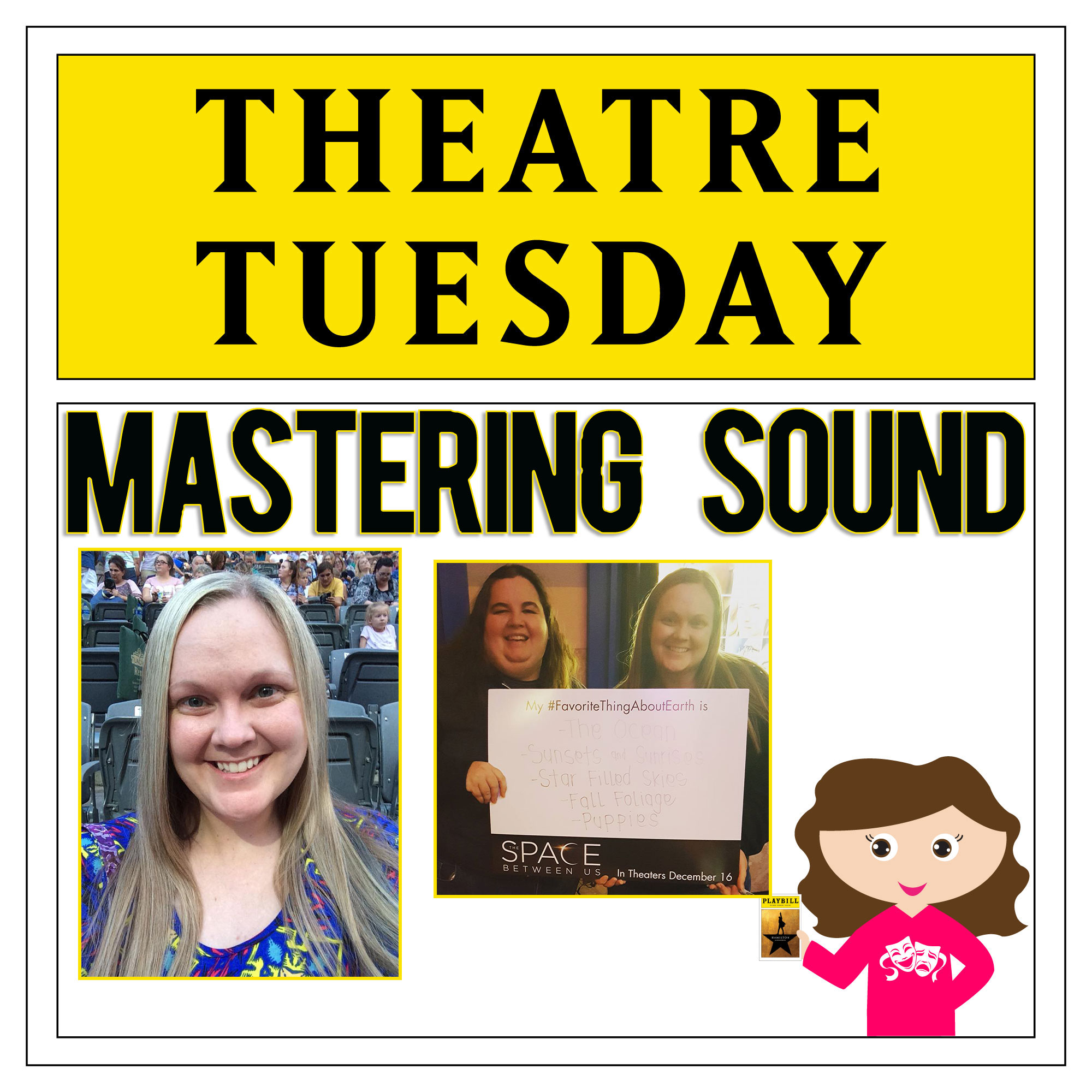 Mastering Theater Sound... Audio Engineer Camille Chandler Interview  (Theatre Tuesday 26) episode artwork
