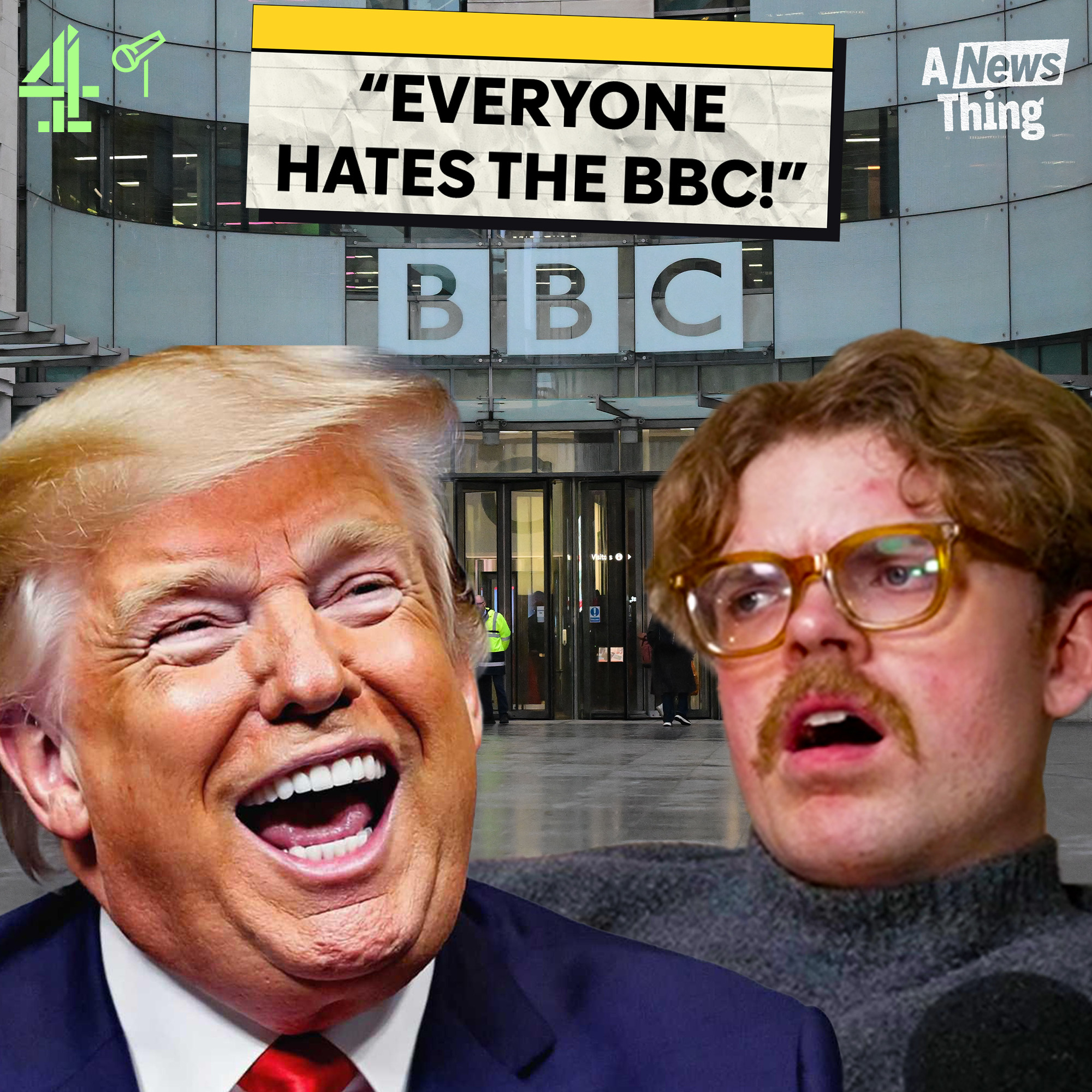 Trump vs the BBC, the Prison Crisis and High Street Money Laundering episode artwork