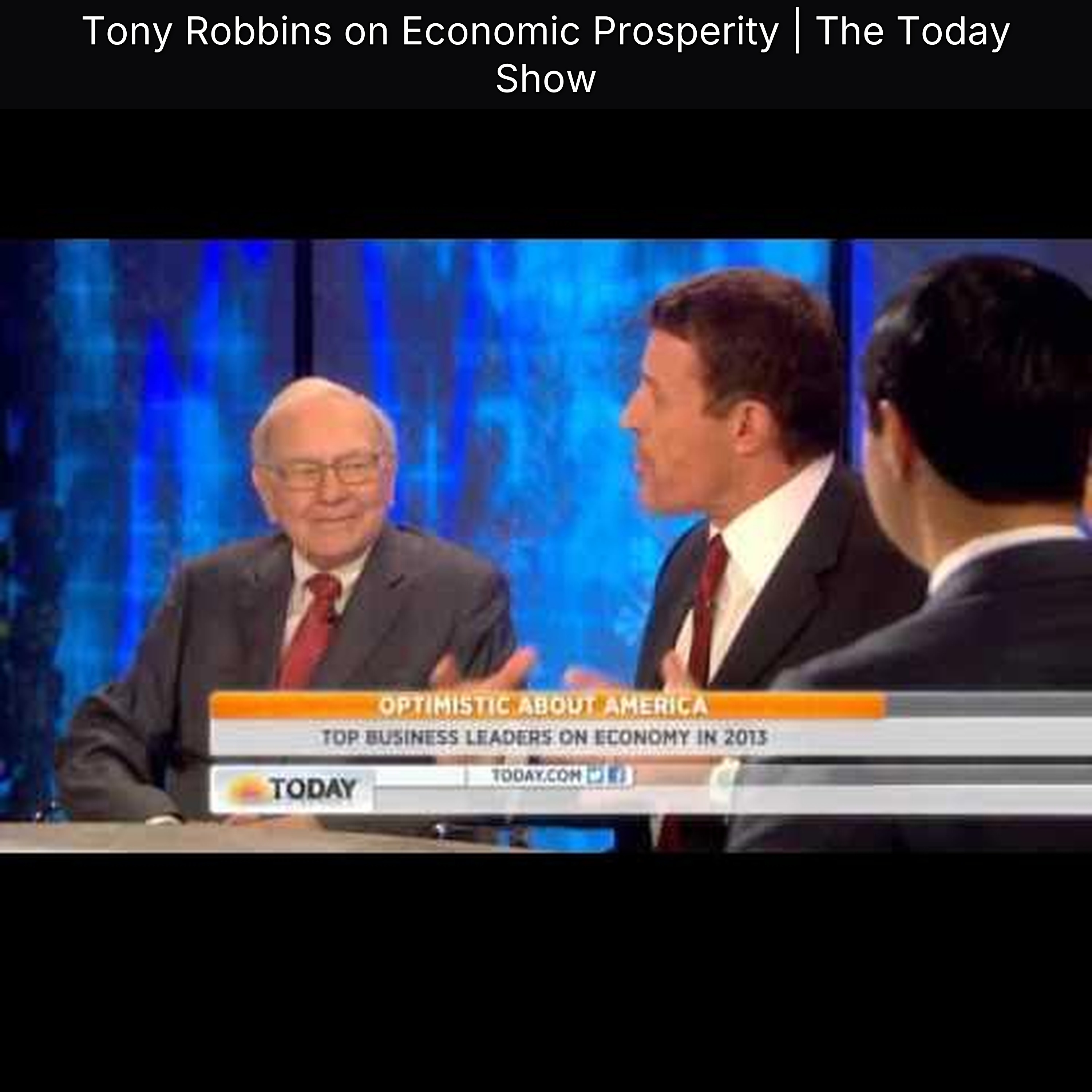 Tony Robbins on Economic Prosperity | The Today Show