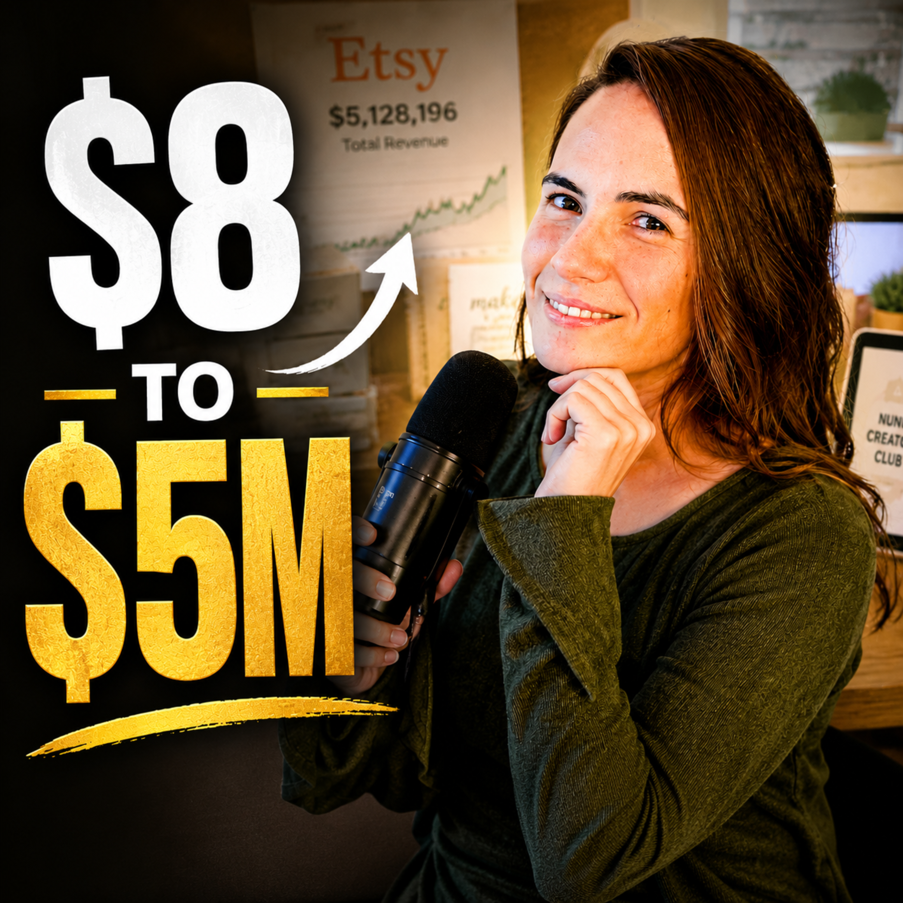 She Turned an $8 Paper Cutter Into a $5M Etsy Business episode artwork