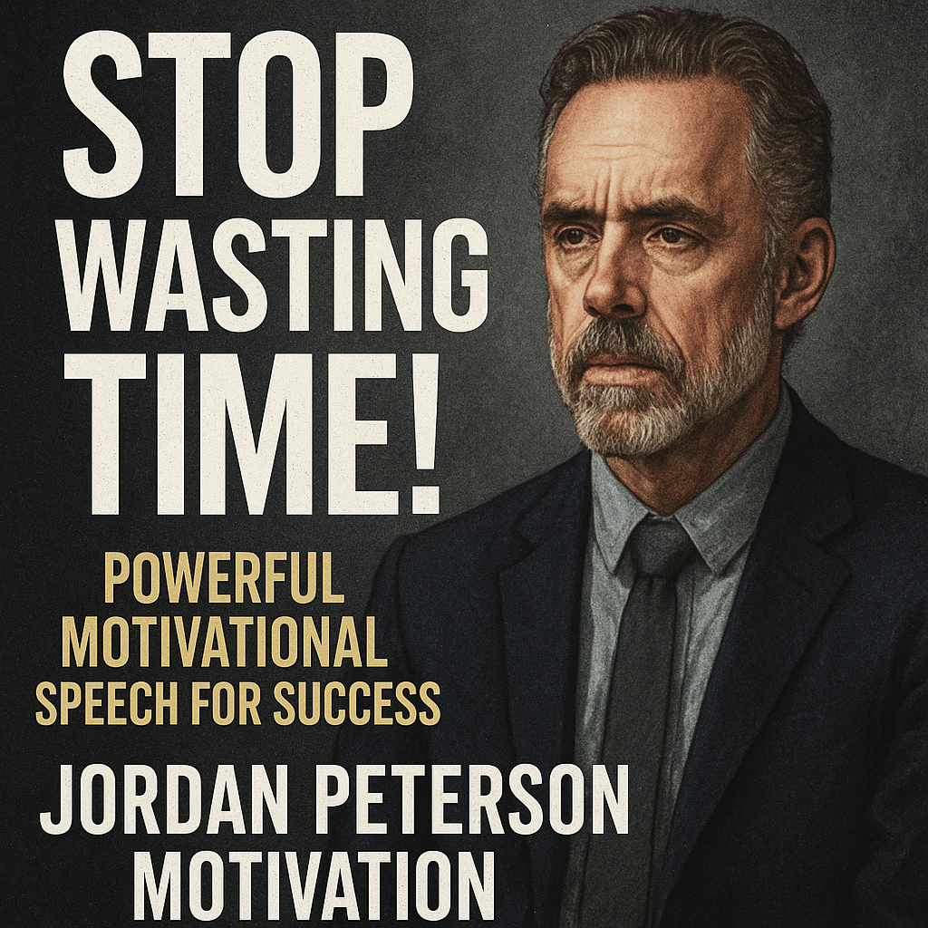 STOP WASTING TIME! - Powerful Motivational Speech for Success - Jordan Peterson Motivation