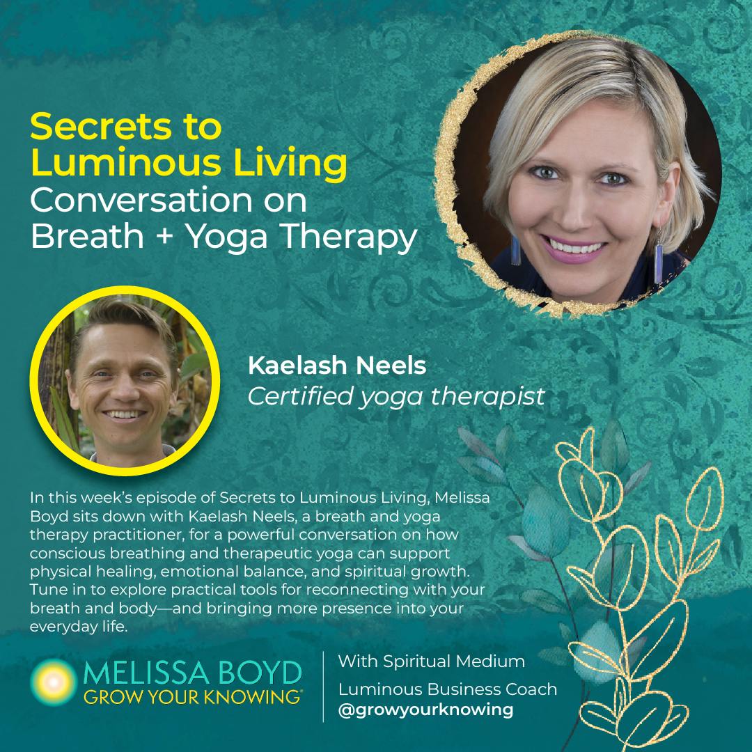 Conversation on Breath + Yoga Therapy with Kaelash Neels Conversation on Breath + Yoga Therapy with Kaelash Neels