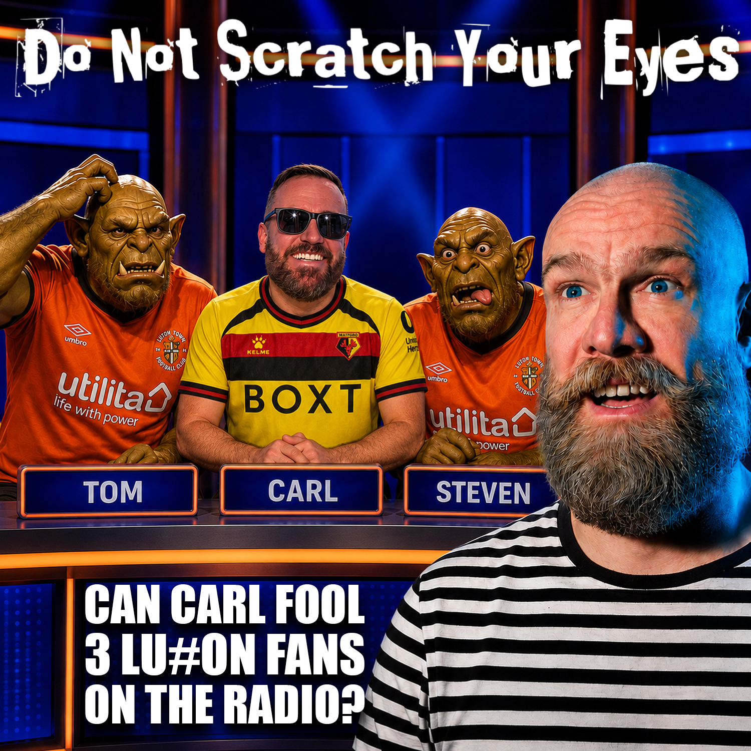 Can Carlos convince that lot up the road - that he is one of them!! episode artwork