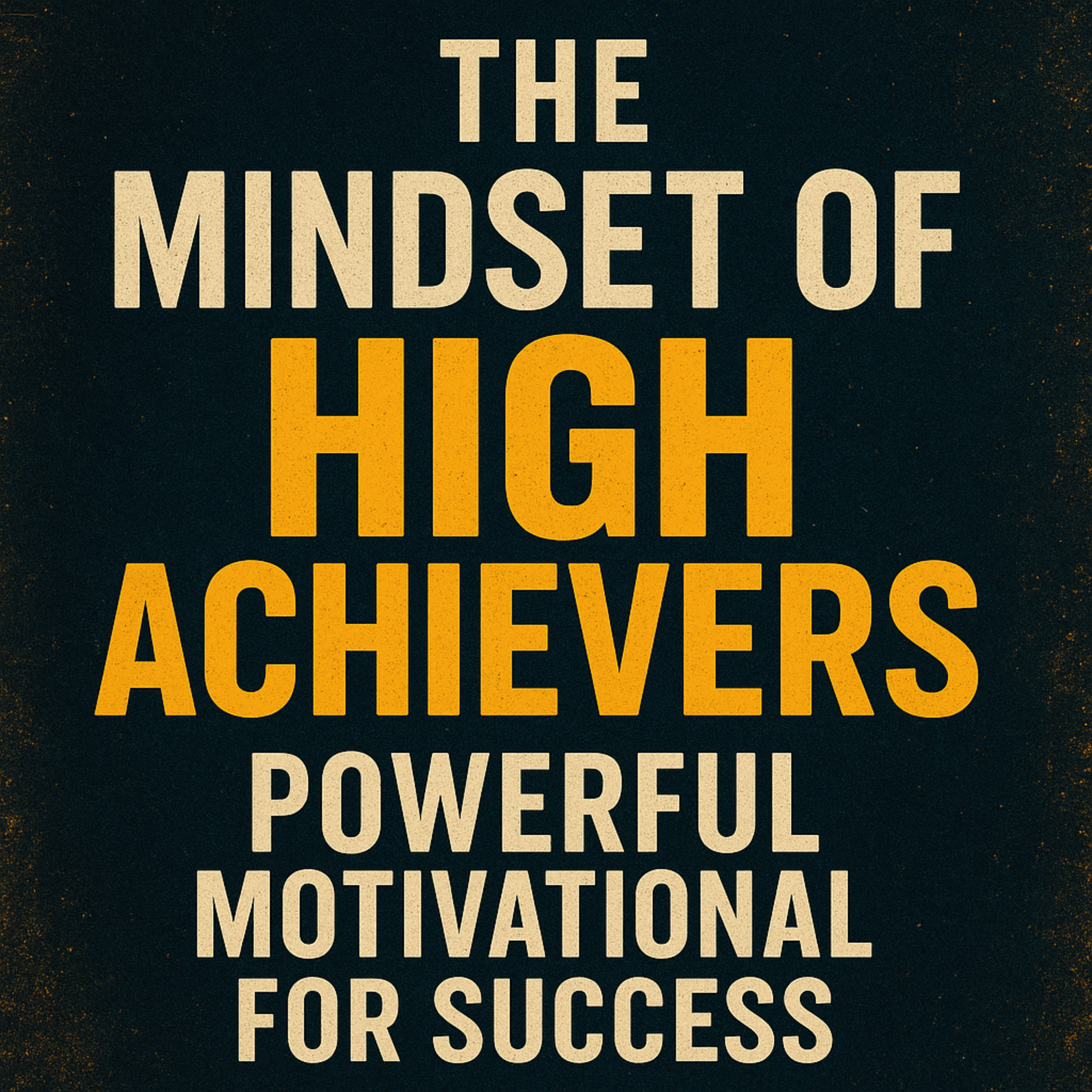 THE MINDSET OF HIGH ACHIEVERS - Motivational Speech That Will Change Your Life