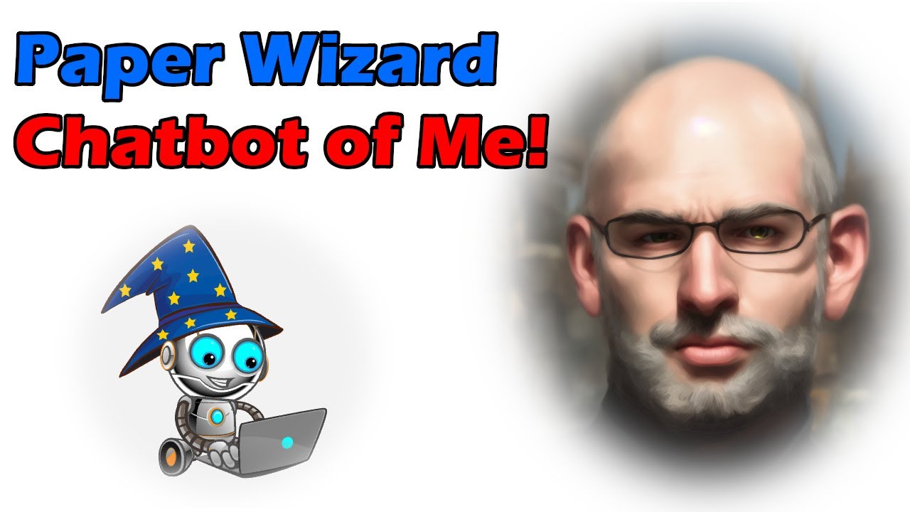 BONUS! Paper Wizard AI - "ask me anything" like ChatGPT - a Virtual David Shapiro Bot | Artificial Intelligence Masterclass