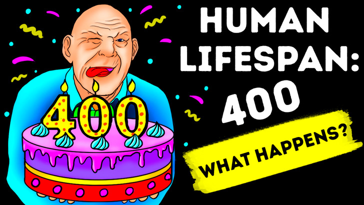 If Humans Lived 400 Years, You'd Still Be a Teen at 80