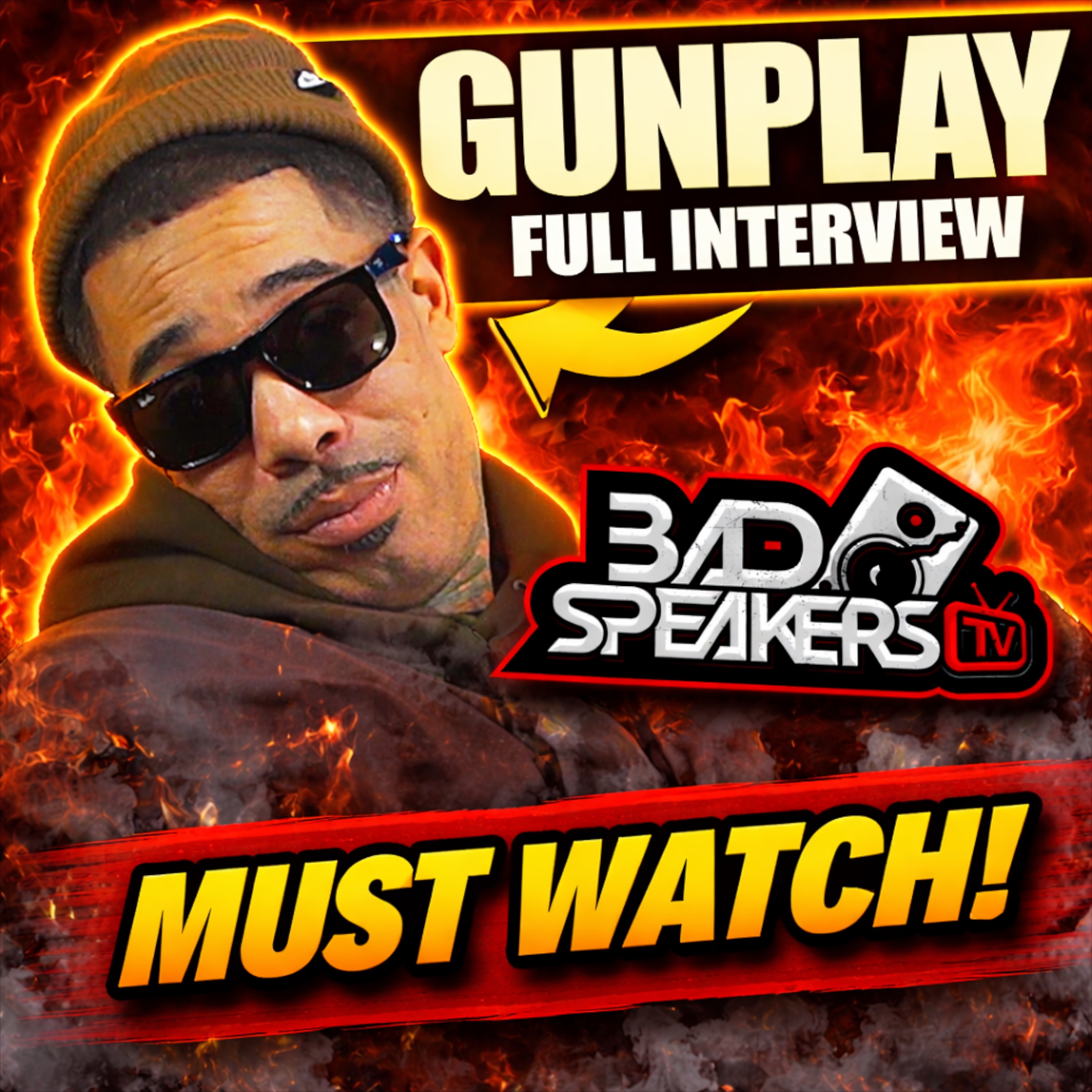 BAD SPEAKERS PODCAST EPISODE 221 | BIBLE ON THE DASH FEATURING GUNPLAY episode artwork