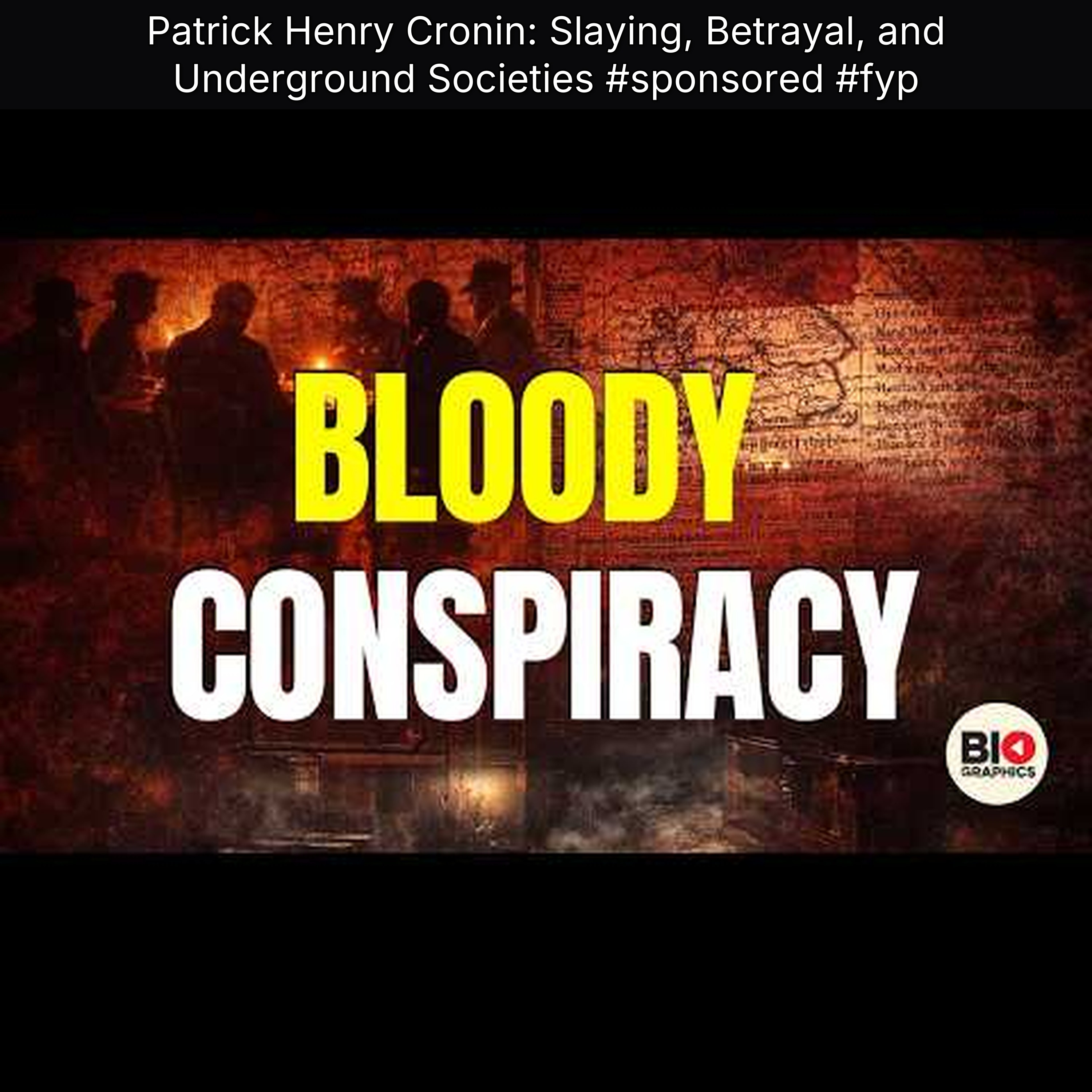 Patrick Henry Cronin: Slaying, Betrayal, and Underground Societies #sponsored #fyp