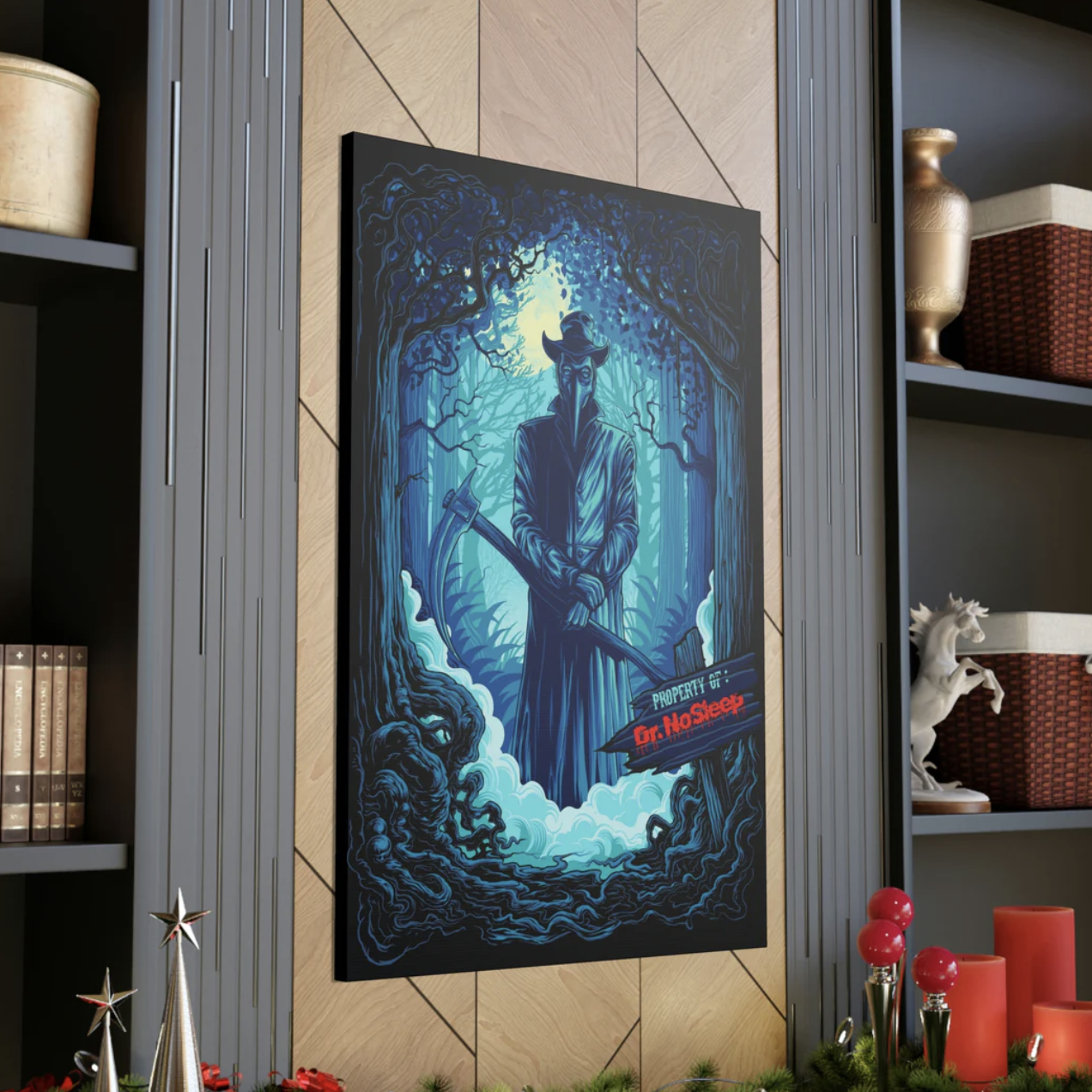 July 4th Giveaway | 32" x 48" Dr. NoSleep™ Canvas Art