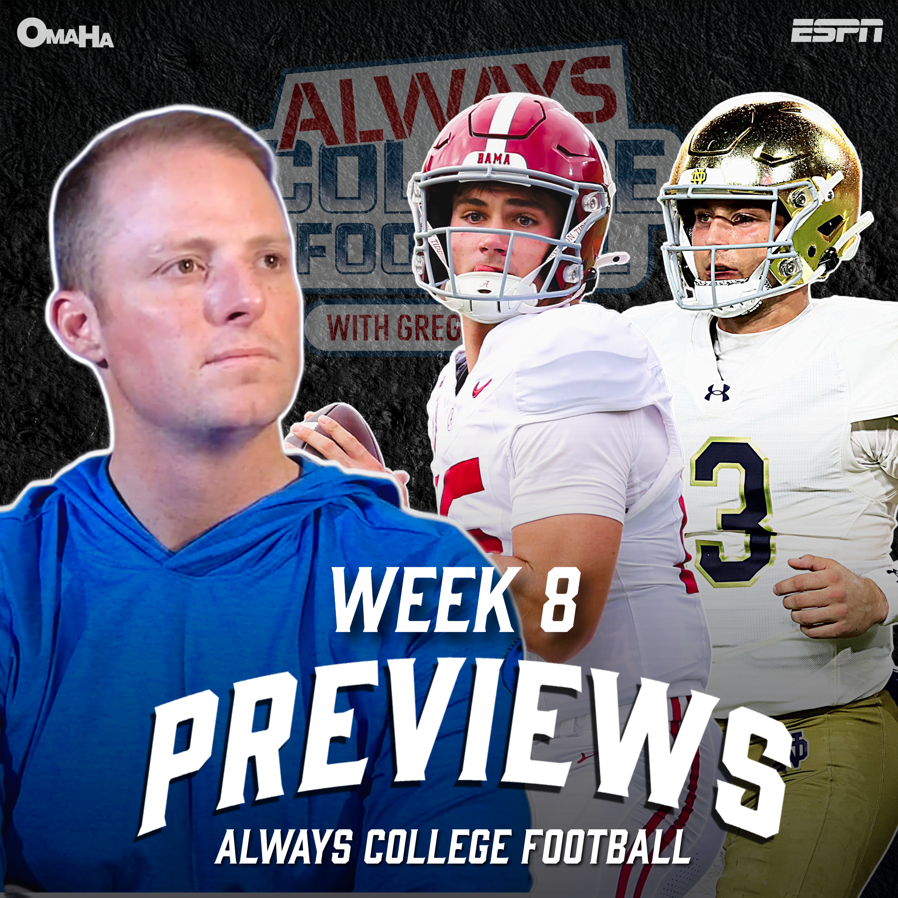 Alabama, Georgia, Miami & Notre Dame with HUGE home tests + more week 8 previews | Always College Football