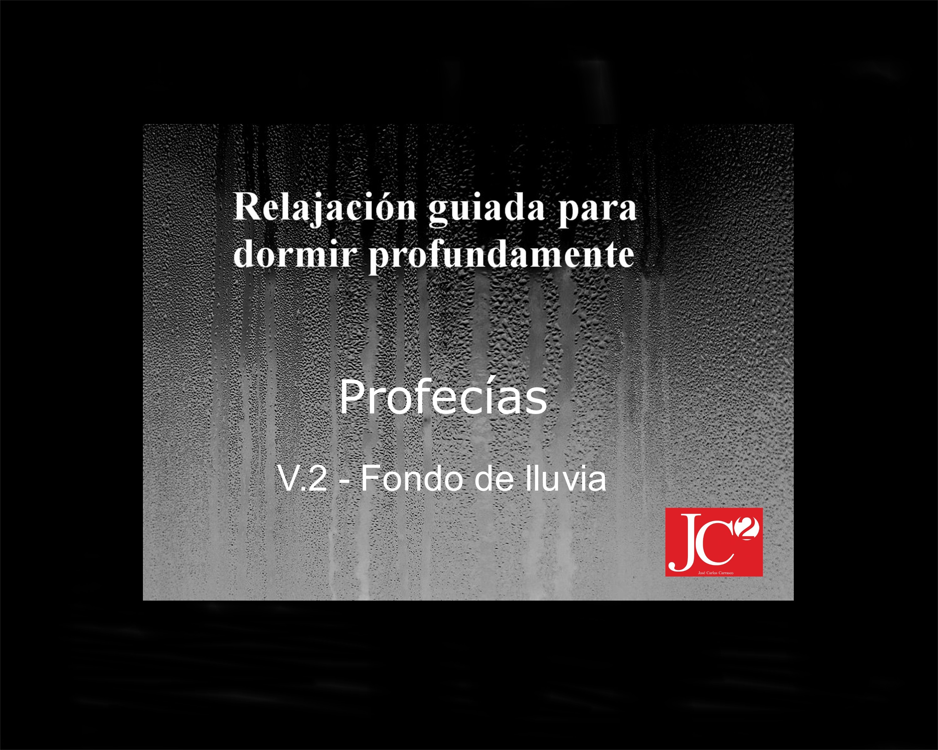 PROFECÍAS.  Relajación guiada para conciliar el sueño profundo. Fondo de lluvia episode artwork