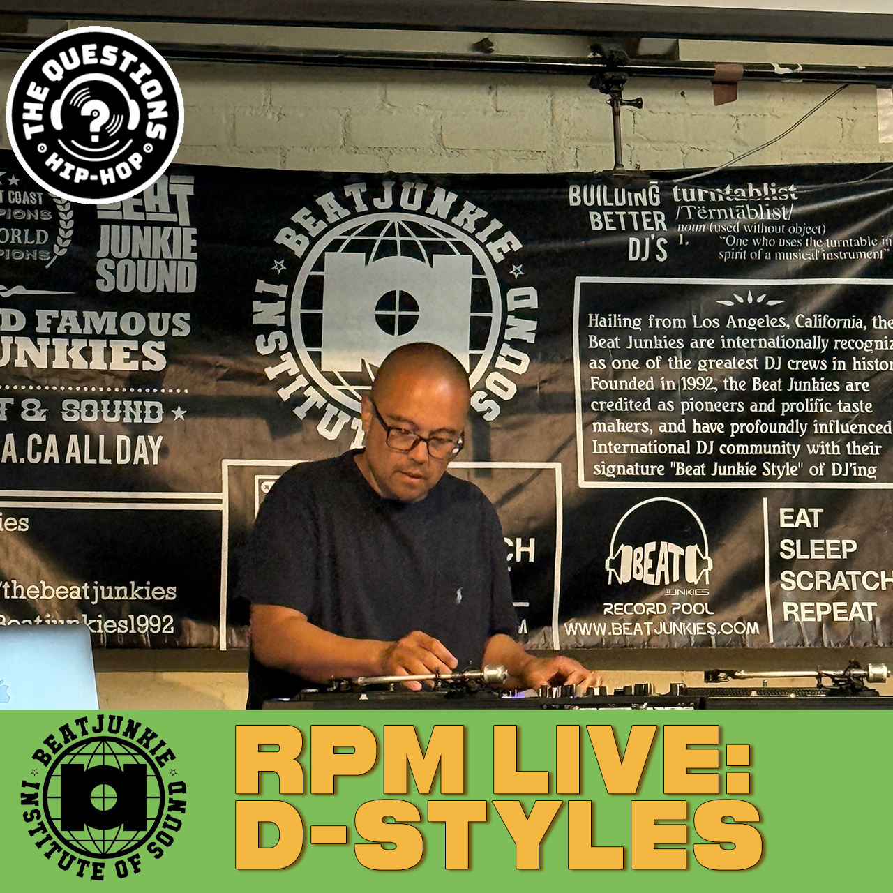 RPM: D-Styles 'Phantazmagorea'  (Live at Beat Junkie Institute of Sound)