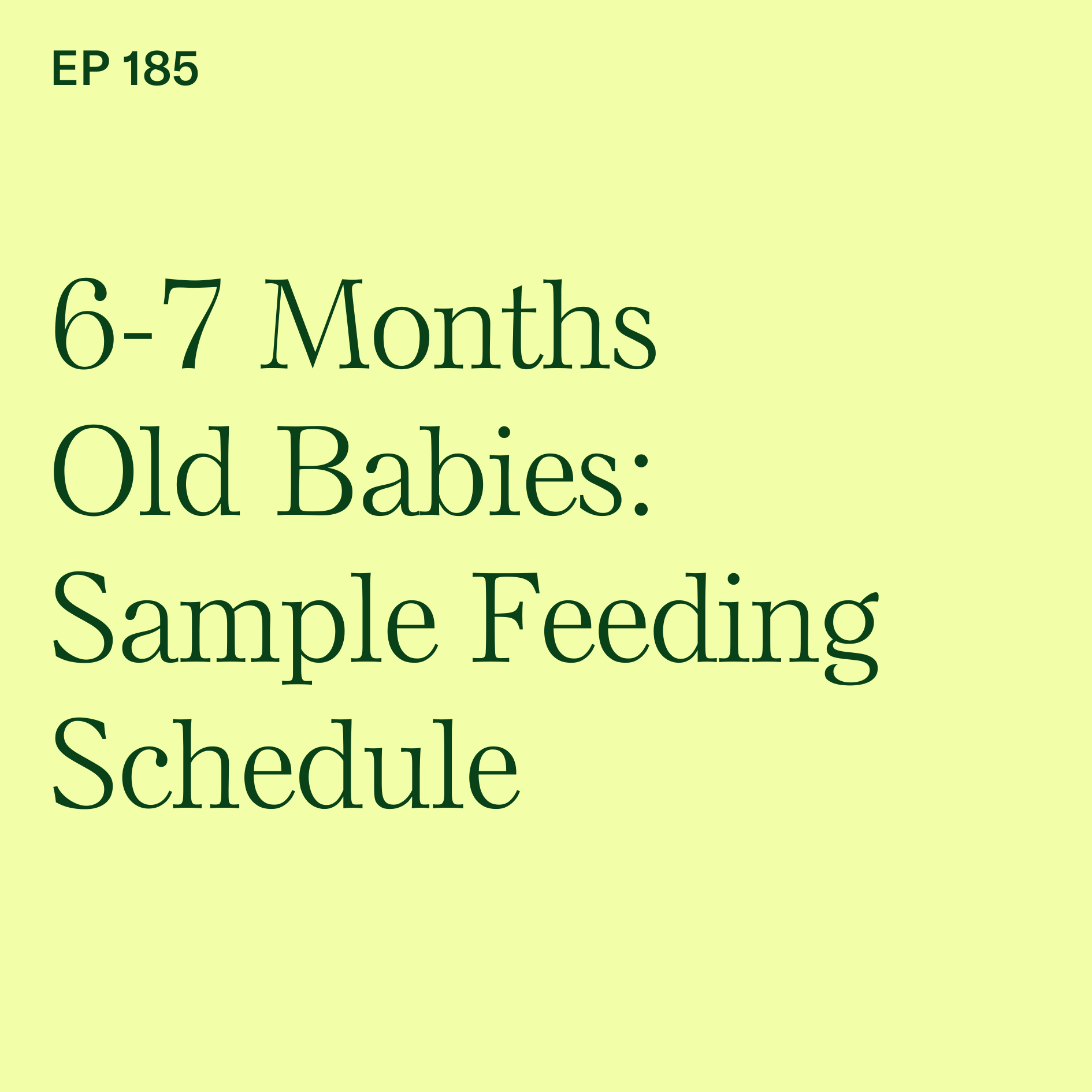 Baby-Led Weaning with Katie Ferraro