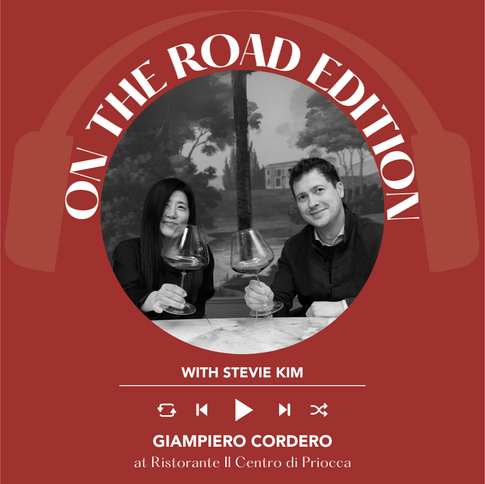 Giampiero Cordero at Ristorante Il Centro di Priocca | On The Road With Stevie Kim