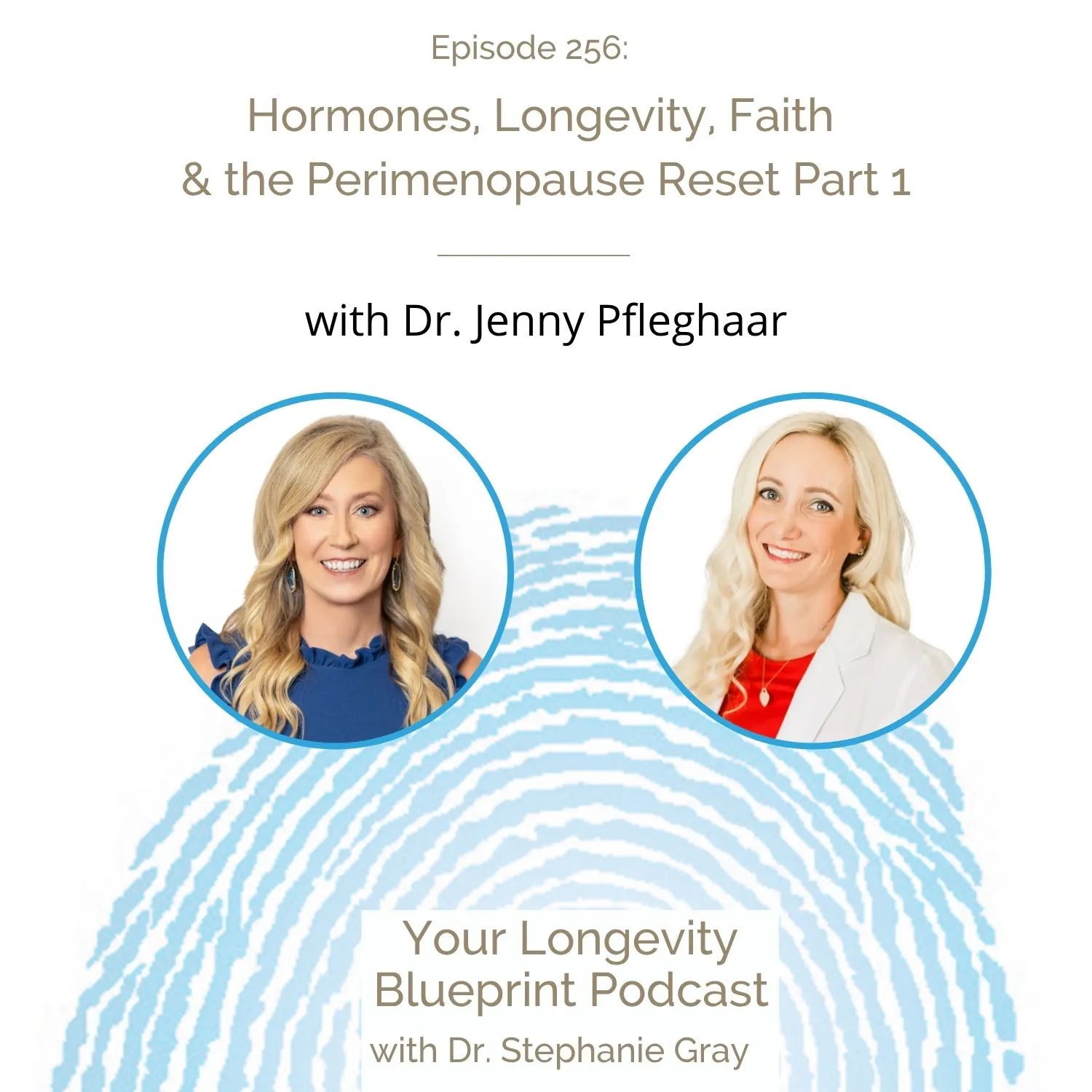 256: Hormones, Longevity, Faith & the Perimenopause Reset with Dr. Jenny Pfleghaar - Part 1 episode artwork
