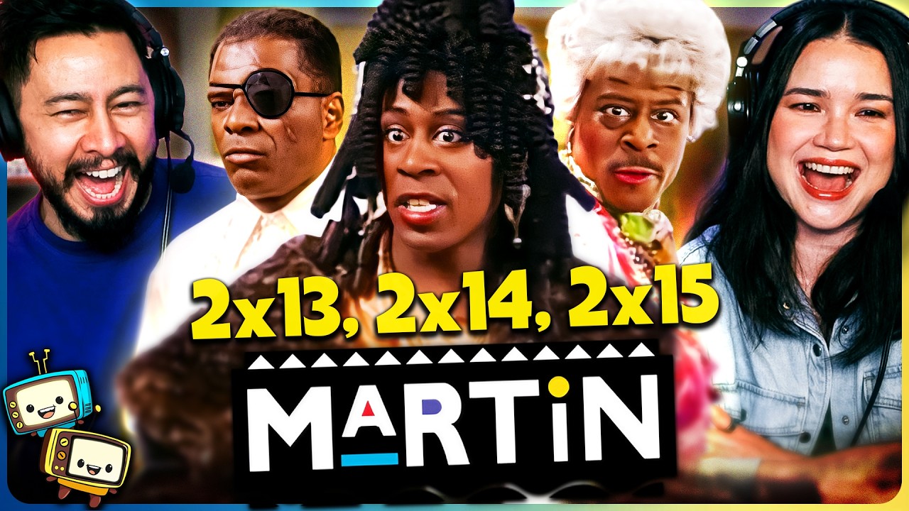 MARTIN (1993) 2x13, 2x14 & 2x15 Reaction! | First Time Watch | Martin Lawrence w/ Jaby Koay episode artwork