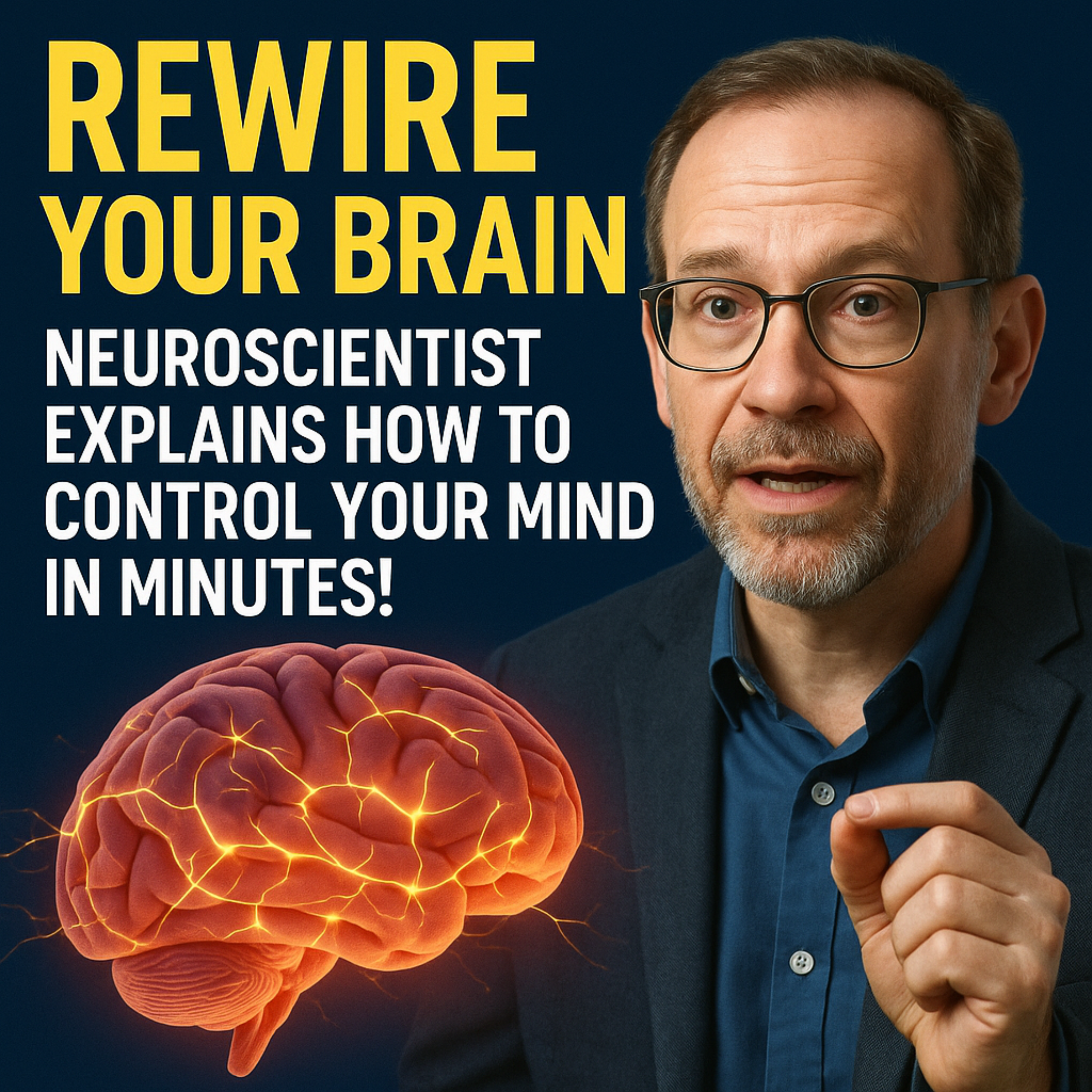 REWIRE YOUR BRAIN - Neuroscientist Explains How To Control Your Mind in MINUTES!