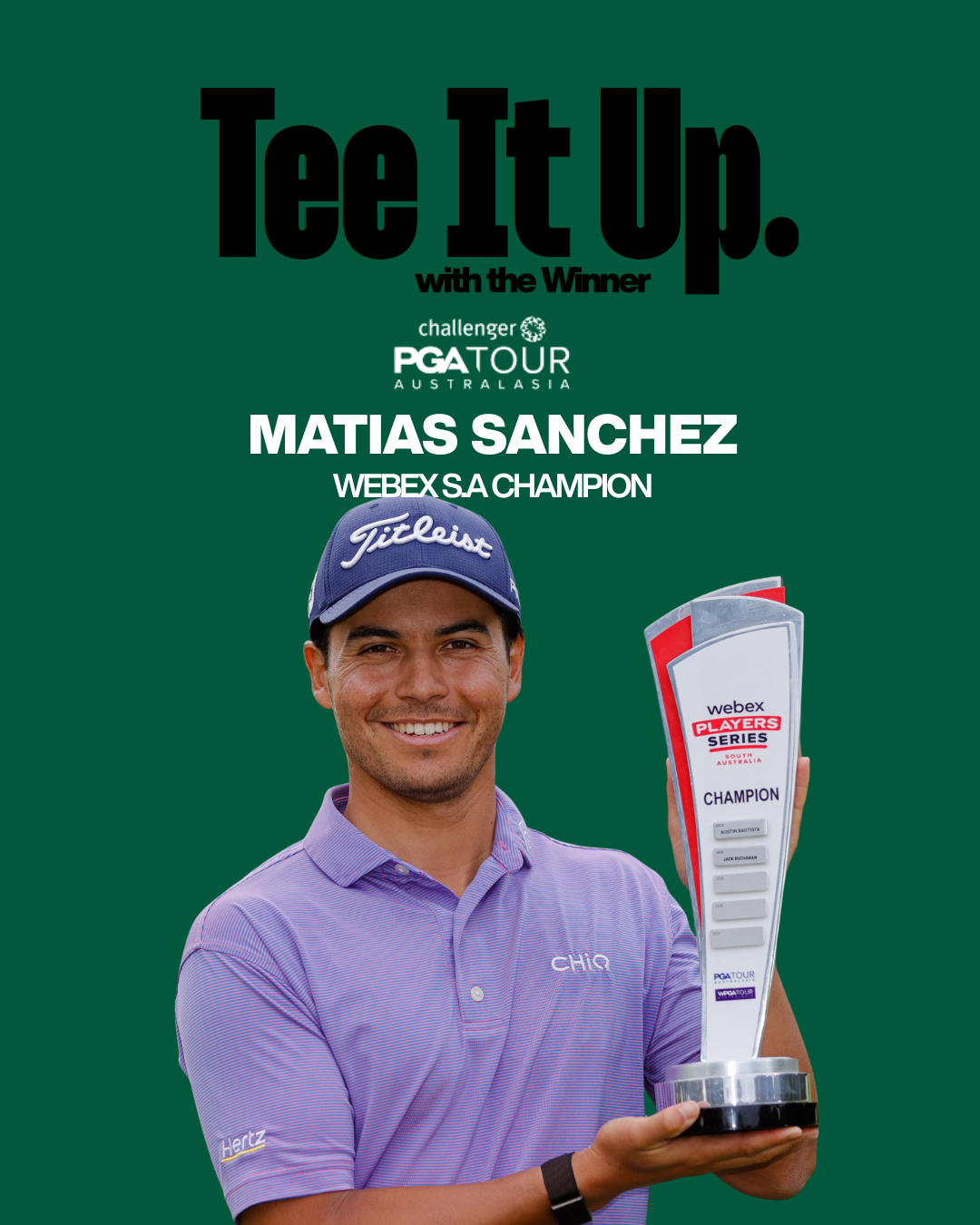 Matias Sanchez | 2025 WEBEX PLAYER SERIES S.A CHAMPION episode artwork