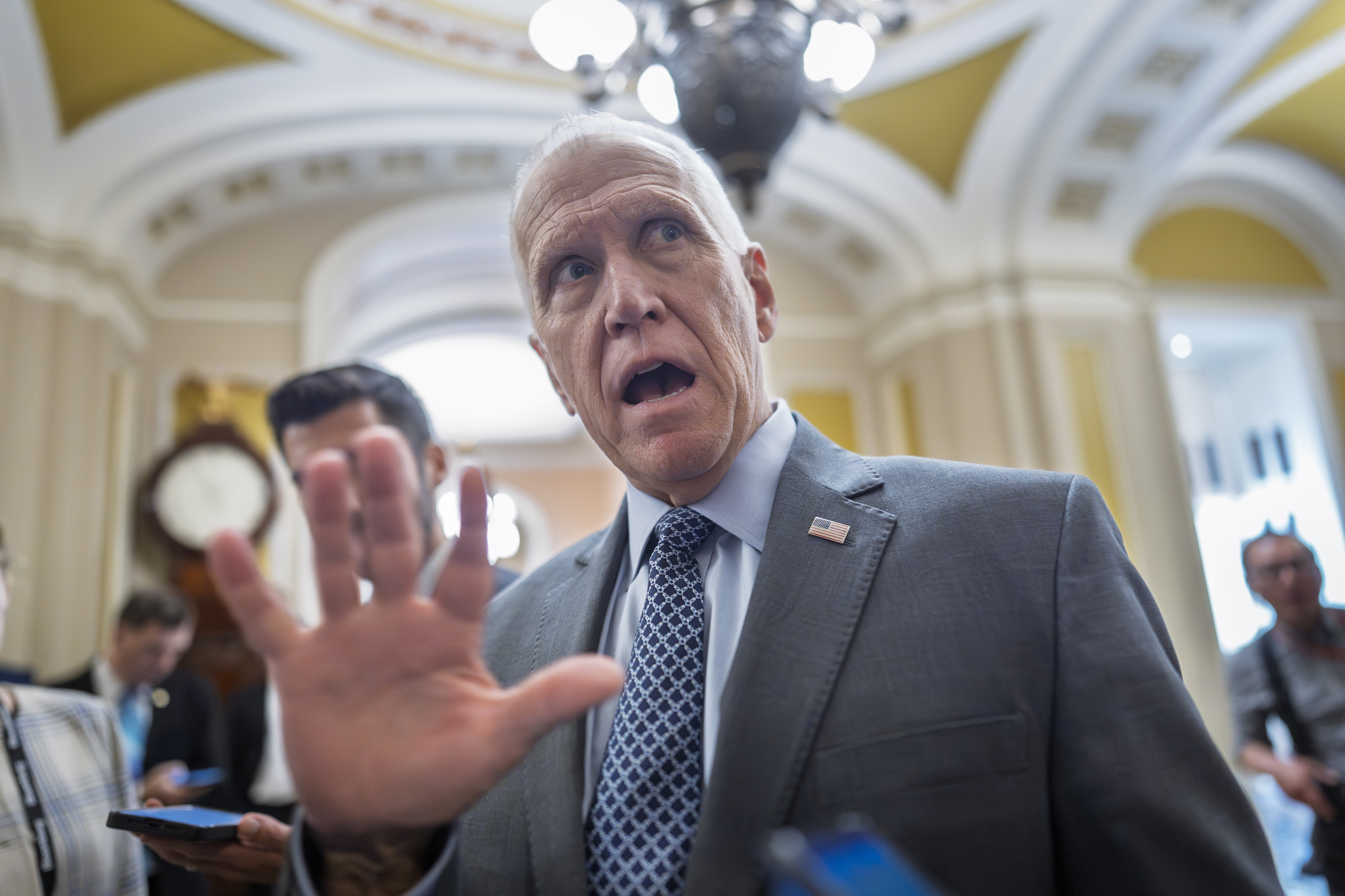 GOP Senator Tillis is done mincing words