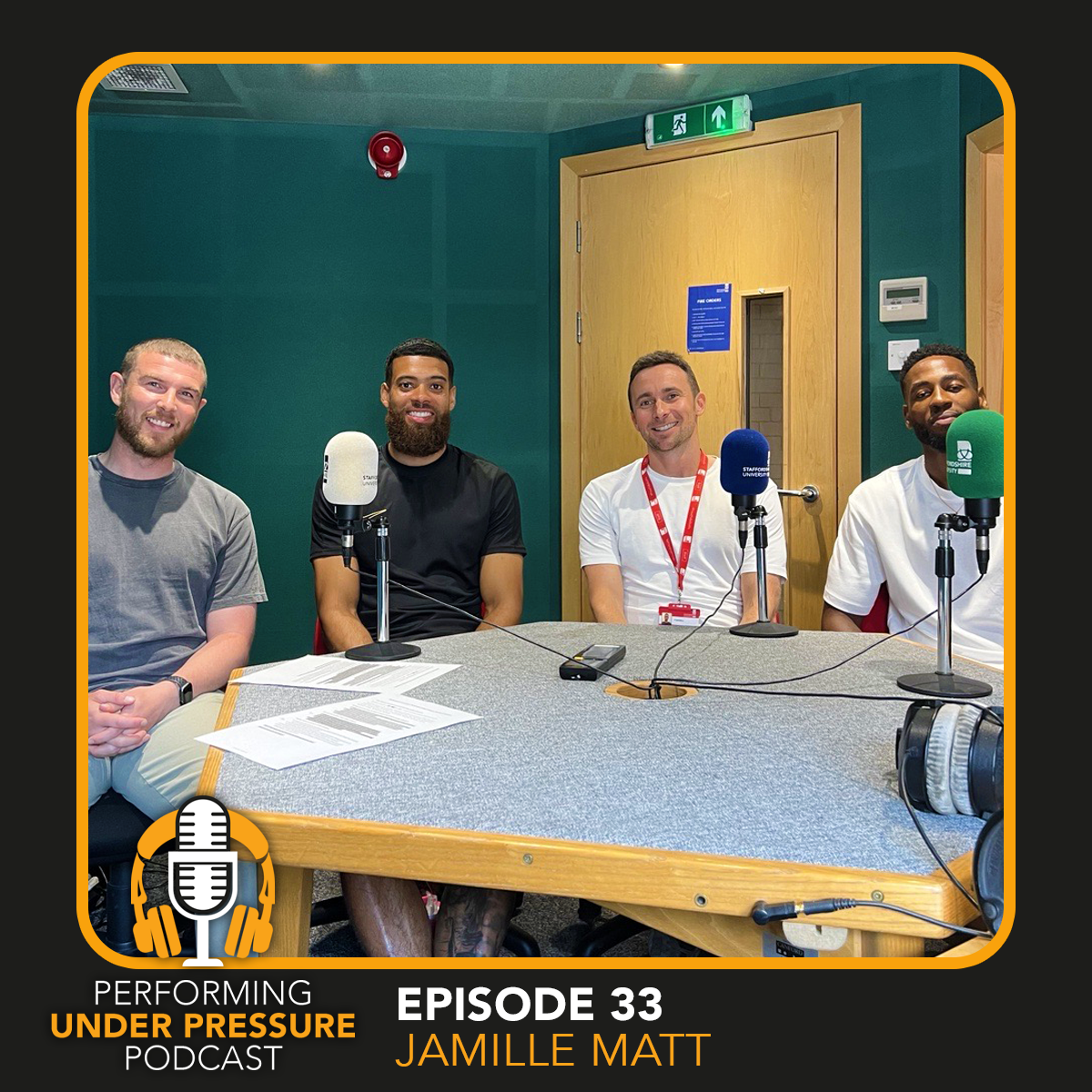 University of Staffordshire\'s Performing Under Pressure Podcast