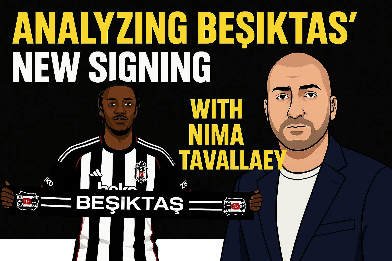 Tammy Abraham to Beşiktaş: Full Breakdown by Italian Football Analyst Nima Tavallaey
