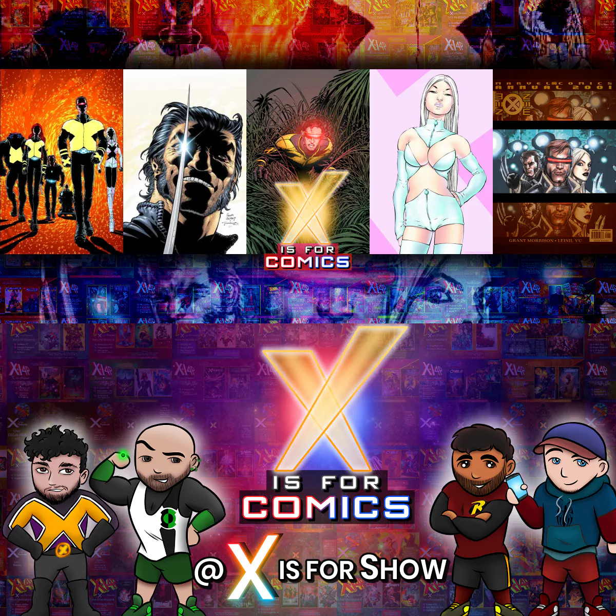 New X-Men: E Is For Extinction + Annual episode artwork