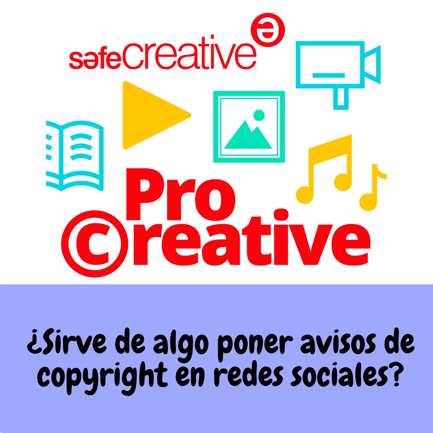 ¿Sirve de algo poner avisos de copyright en RRSS? episode artwork