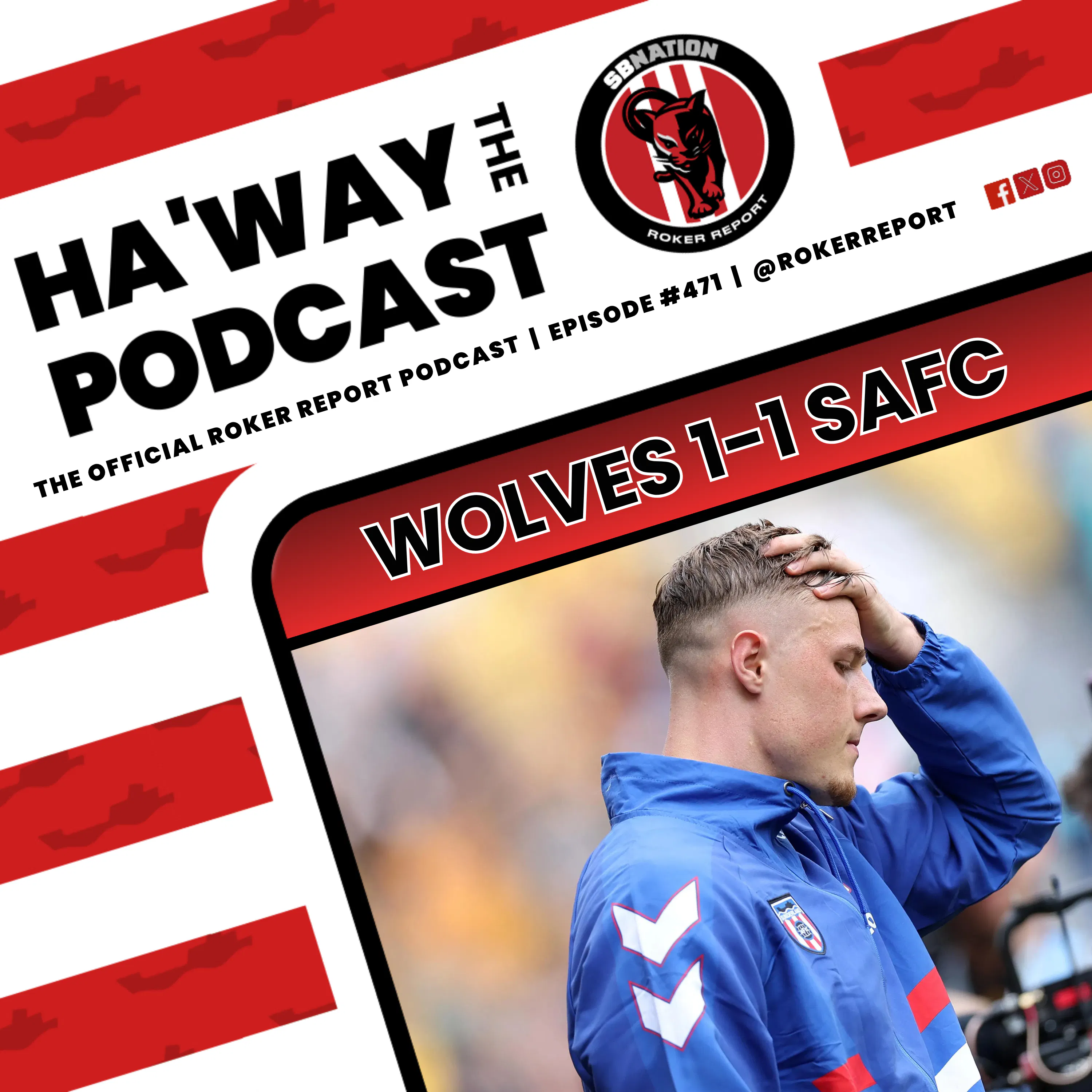 REACTION | Wolves 1-1 SAFC | Should Ballard Have Been Sent Off? episode artwork